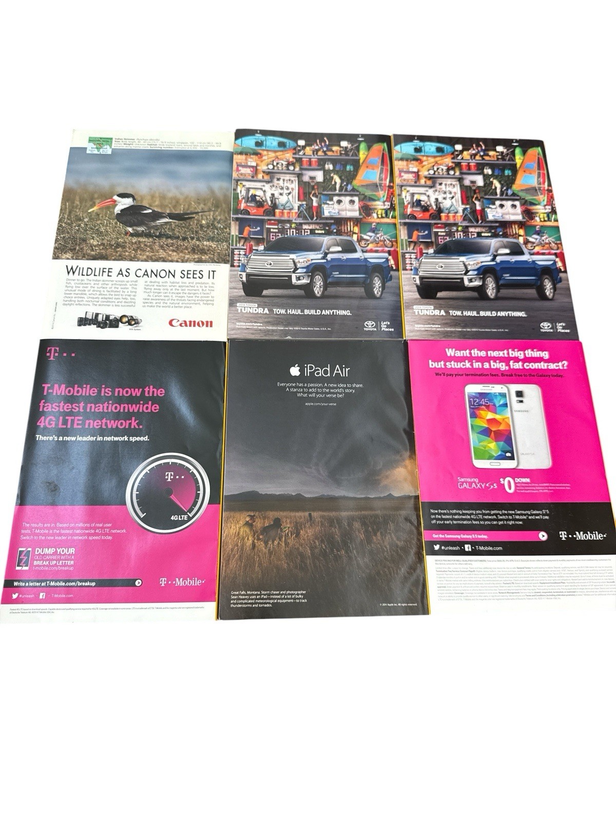 National Geographic Magazine JAN-JUNE 2014 with Faux Leather Case