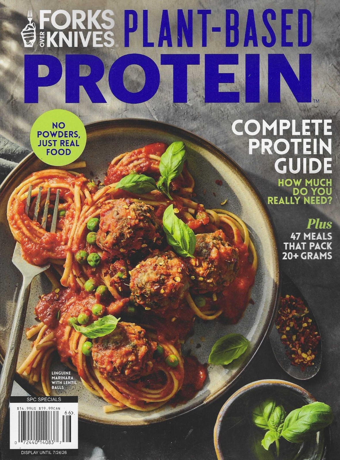 Forks over Knives Magazine Plant-Based Protein 2026