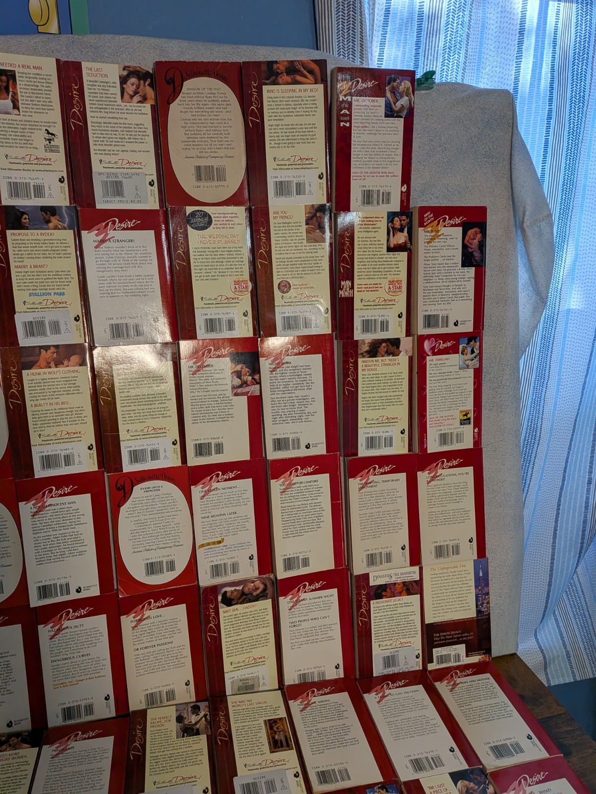 Romance Books: Silhouette Desire Huge Book Lot Of 85 Paperbacks Various Authors