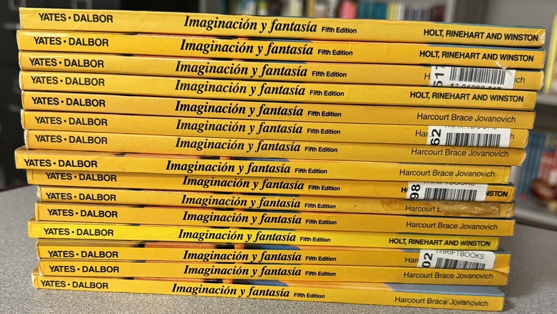 Class Set Imaginacion y Fantasia Yates Dalbor 15 Copies Lot AP Spanish Lit