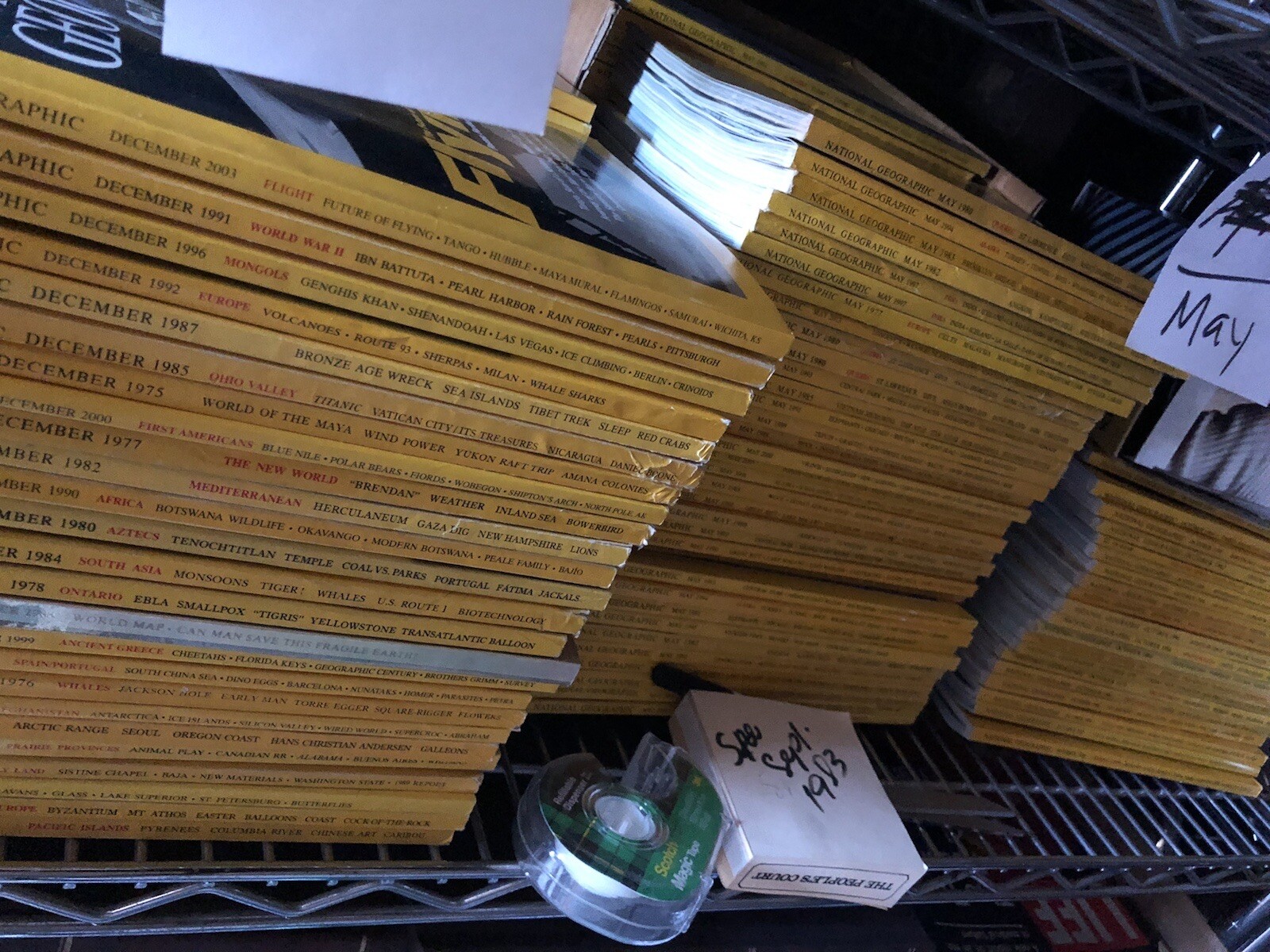 Lot of 5 National Geographic Magazine Year 1930s-2020s Random PICK No duplicates