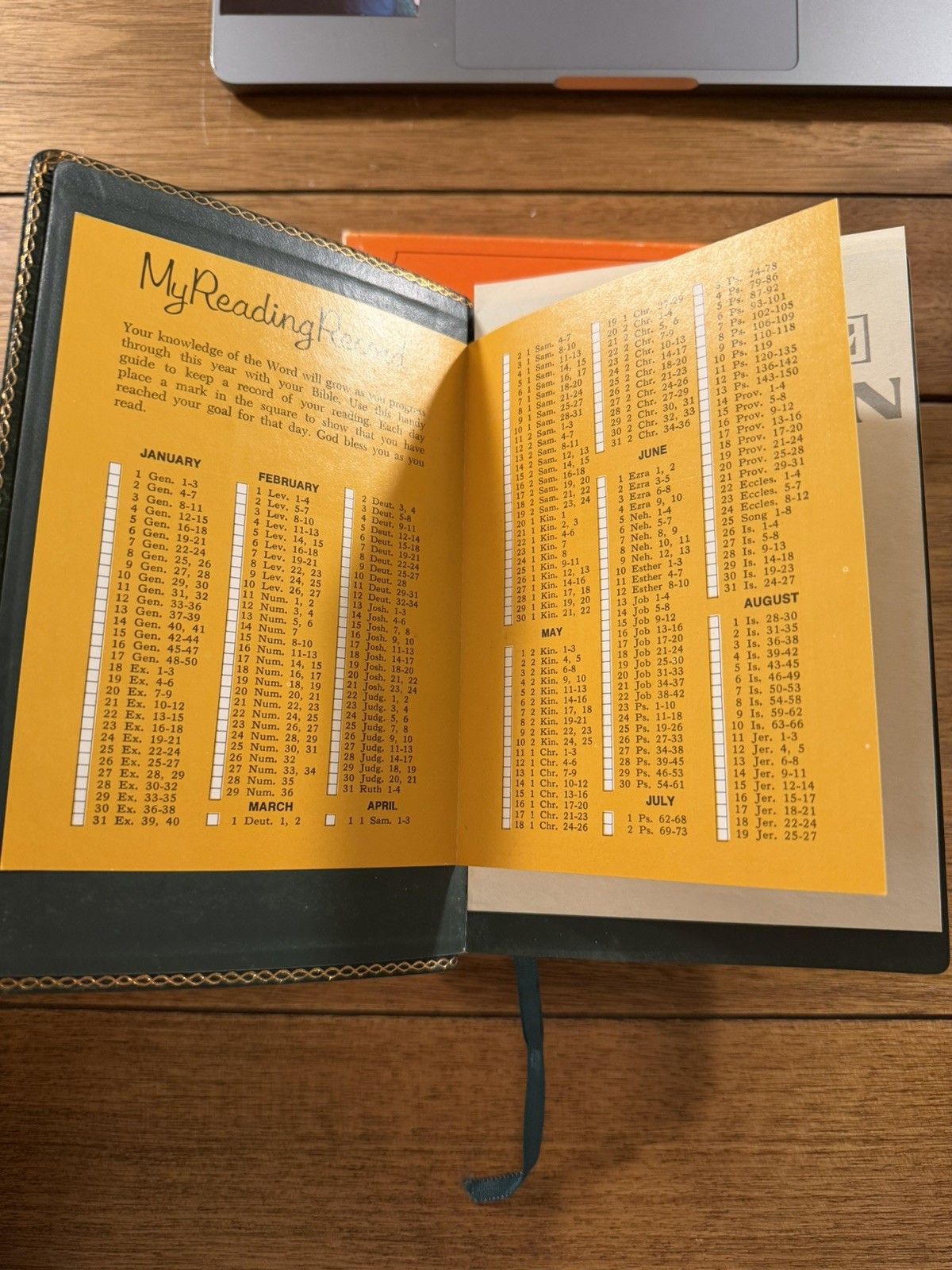ULTRA RARE BIBLE / Zondervan Imperial line KJV Reference Bible – Green Calfskin