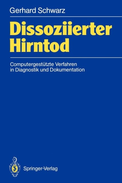 Schwarz – Dissoziierter Hirntod Computergesttzte Verfahren in Diagn – X555z
