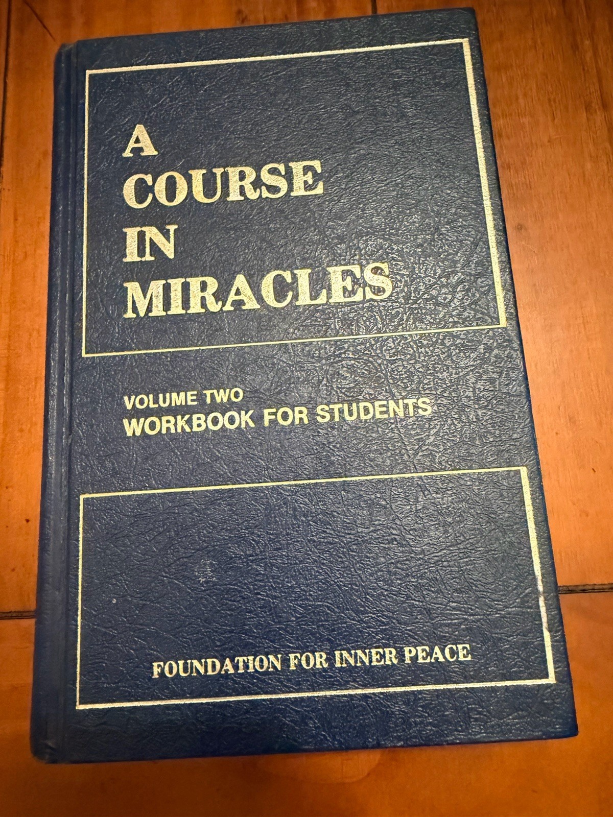 A Course in Miracles 5 Book Lot Hardcover Text Workbook Manual Glossary Index