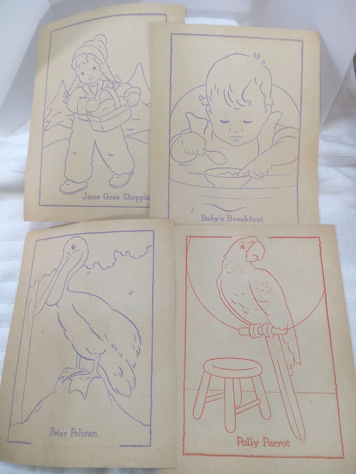 VTG. Whitman Publishing Co. Paint And Color Box Set. 1940’s, 50’s. Read…