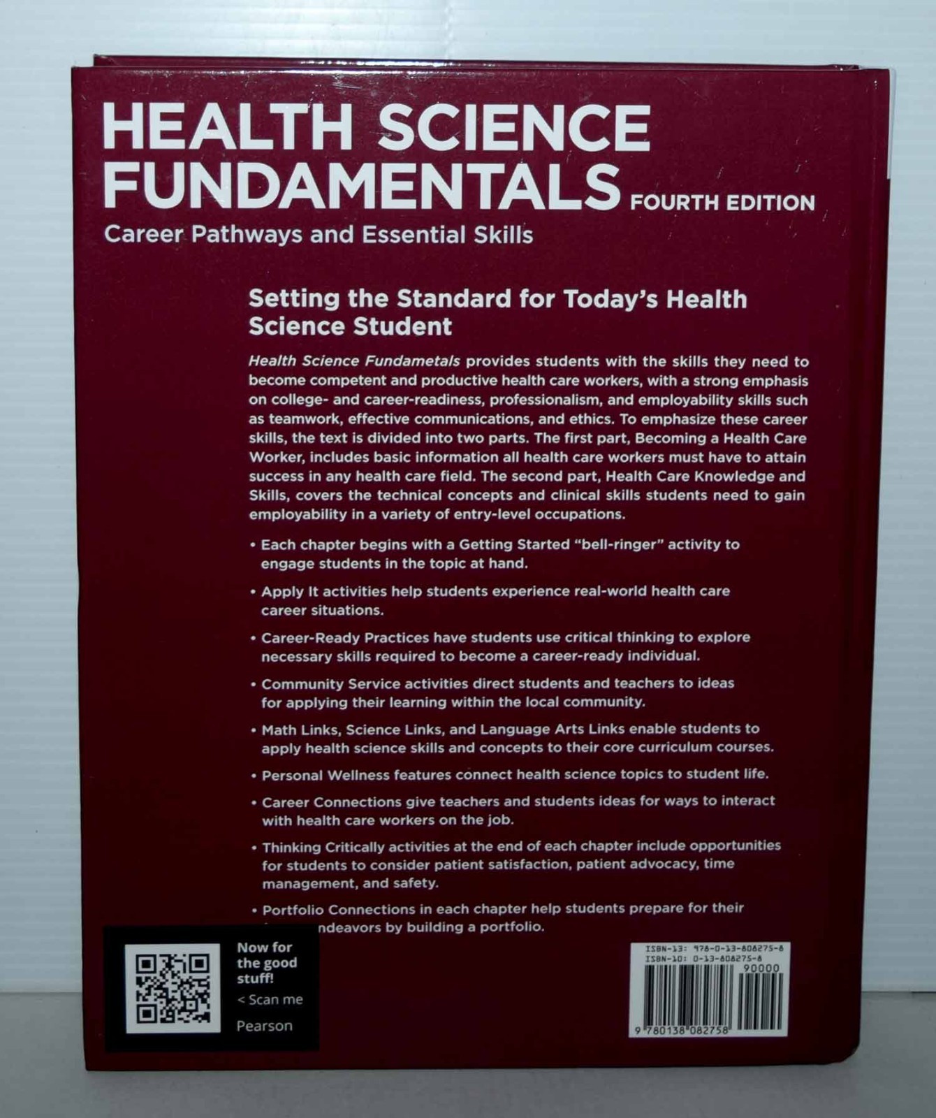 Health Science Fundamentals Career Pathways and Essential Skills 4th Ed 2024 NEW