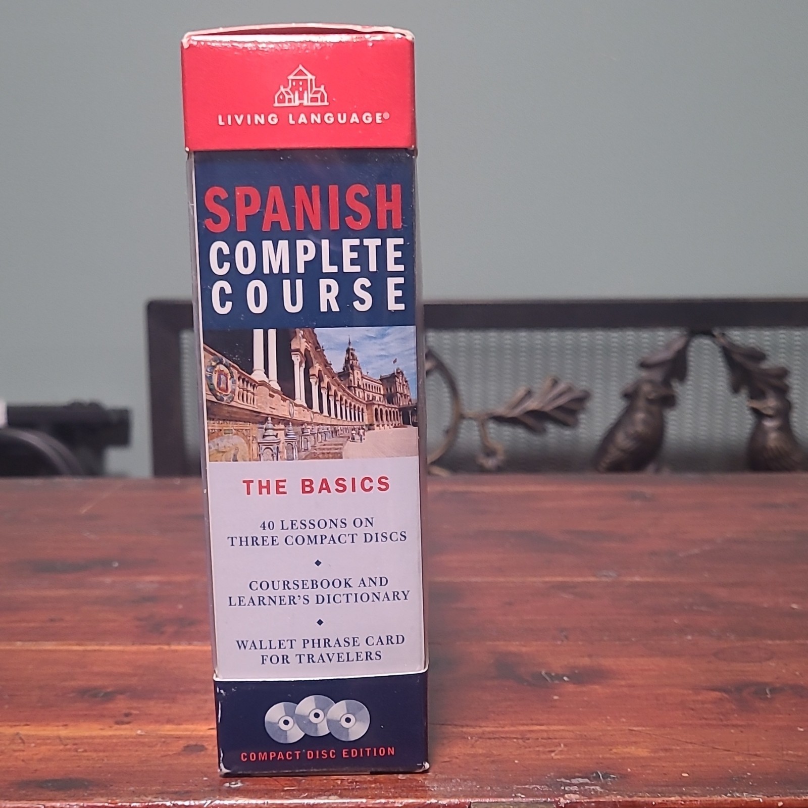 Living Language Spanish Complete Course Book CD A1 Beginner Box Set Revised