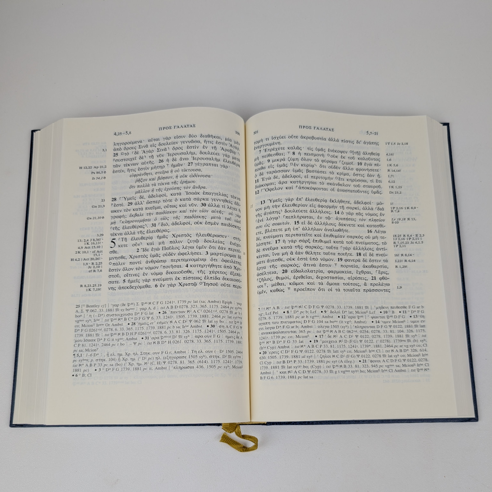 Nestle-Aland: Novum Testamentum Graece, Großdruck – 2007, 27th Revised, HC DJ
