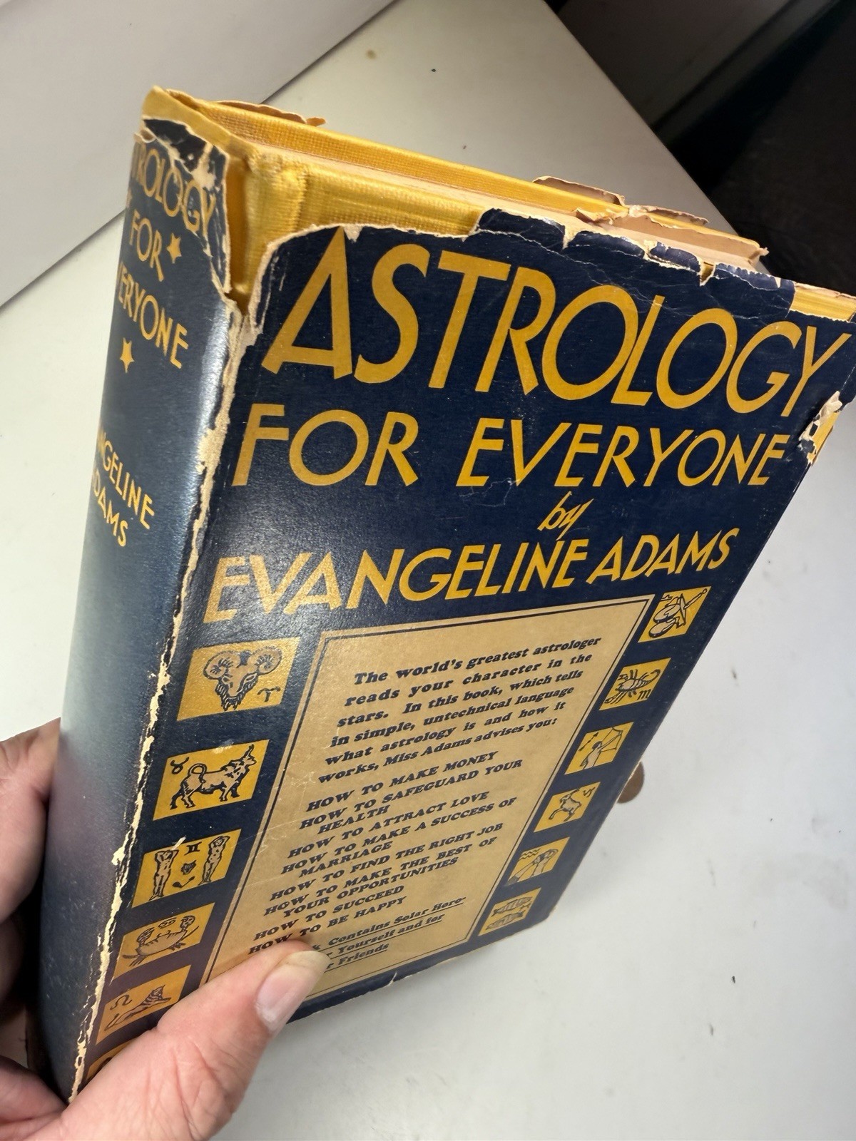 Astrology for Everyone – 1931 Hardcover – What It Is – Evangeline Adams
