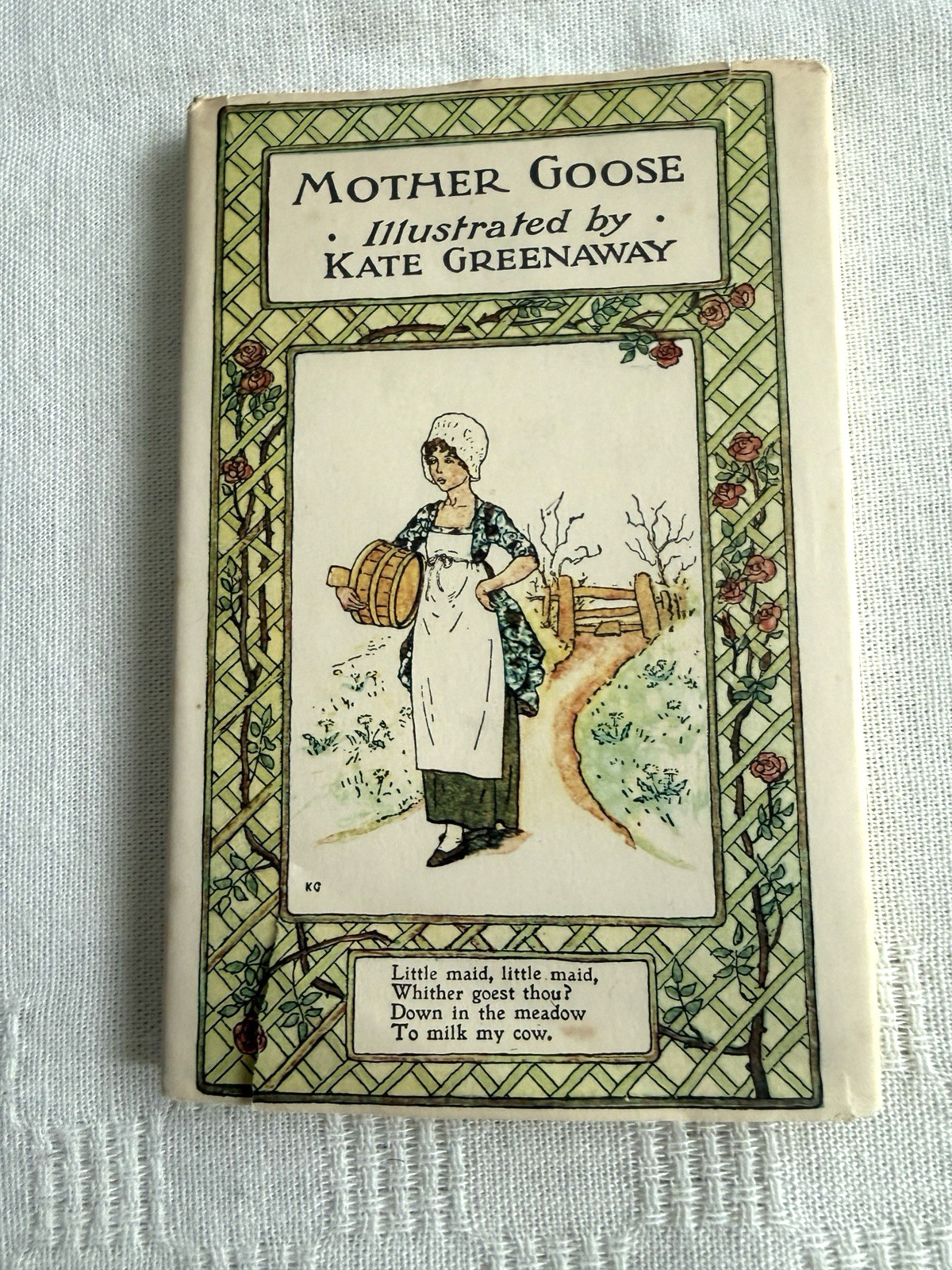 vintage MOTHER GOOSE Illustrated by KATE GREENAWAY, Published in Great Britain