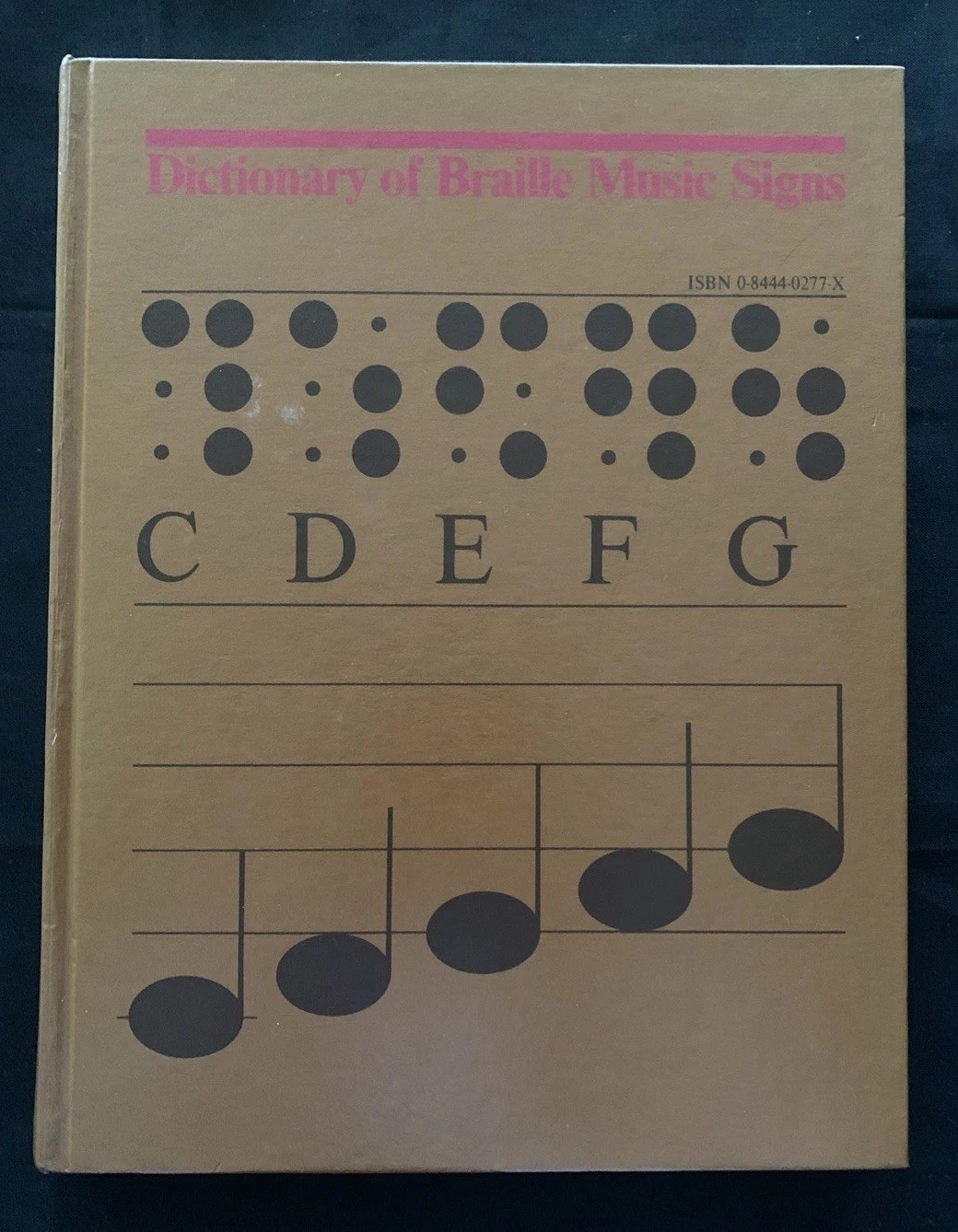 Dictionary of Braille Music Signs by Krolick, Bettye- ISBN 0-8444-0277-X