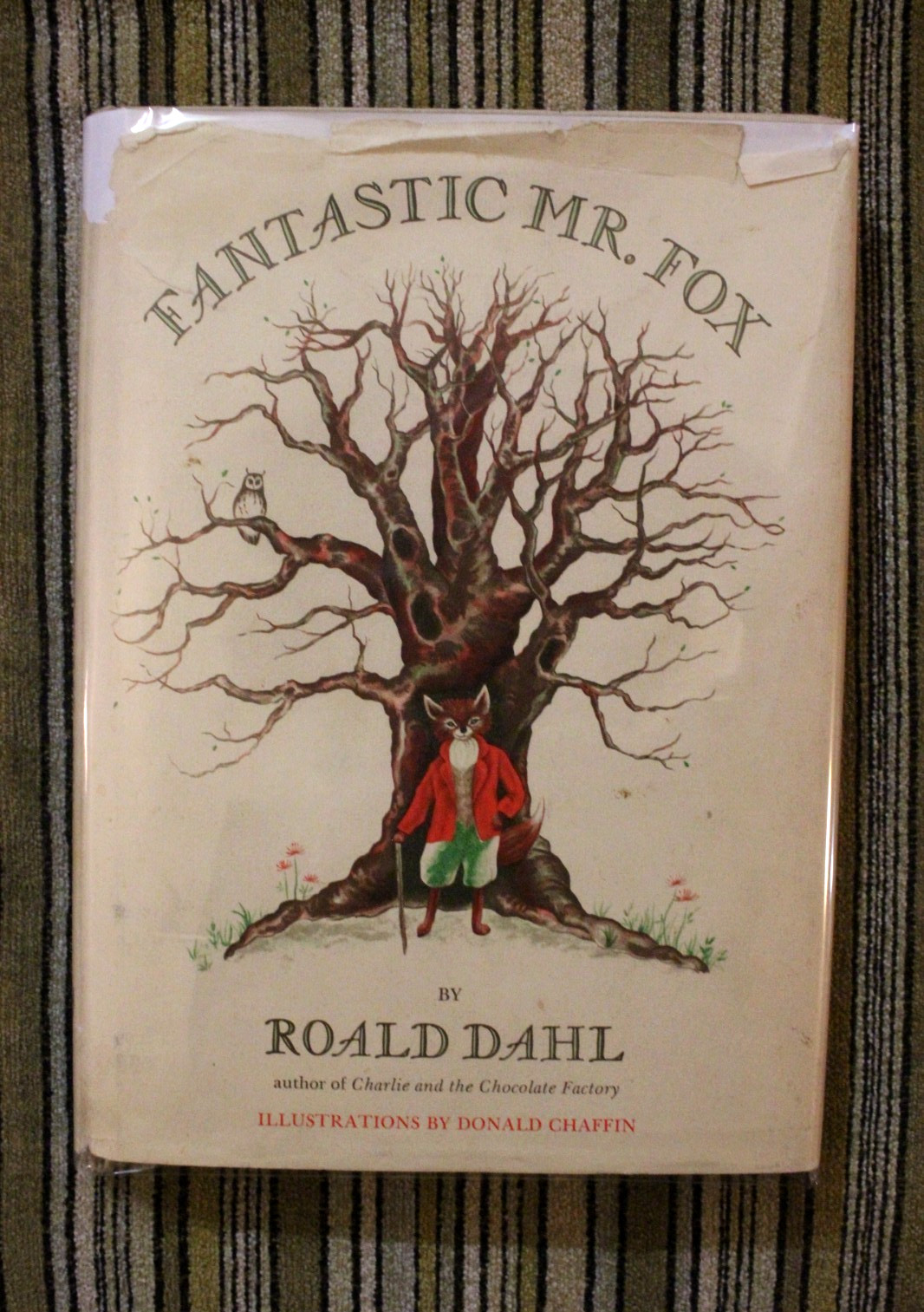 Fantastic Mr. Fox by Roald Dahl Hardcover w/ Dust Jacket 1970 Early Printing