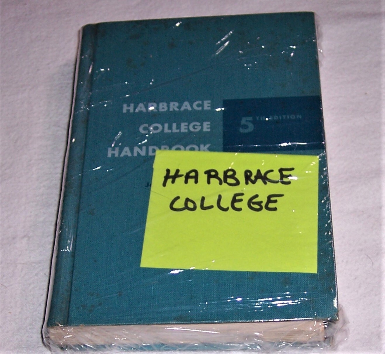 Vtg. Harbrace College Handbook 5th Edition Vintage 1962 John Hodges Mary Whitten