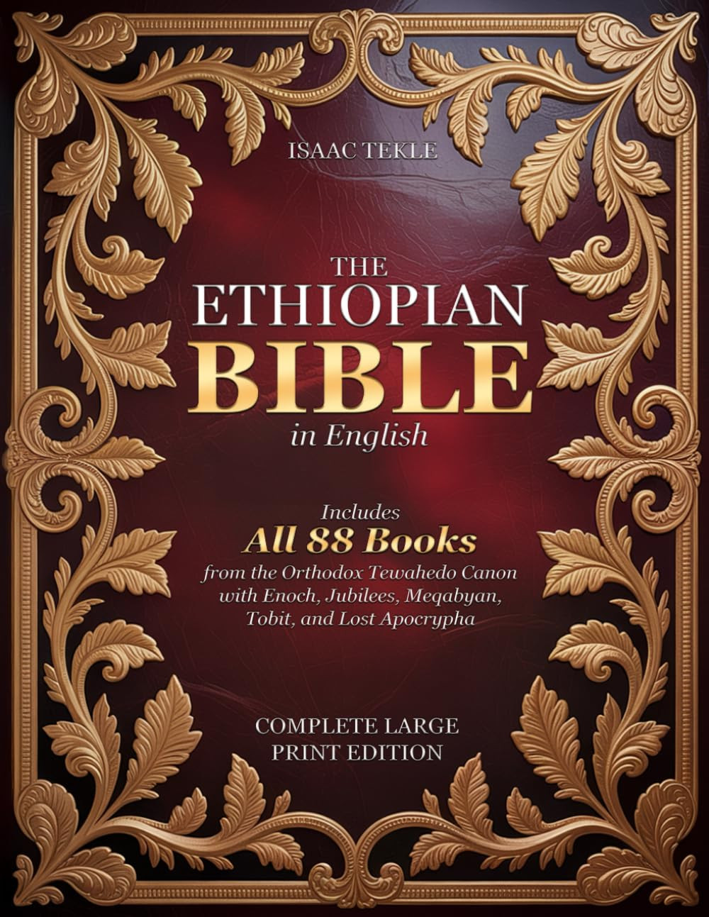 Ethiopian Bible English 88 Books Enoch Jubilees Large Print Orthodox