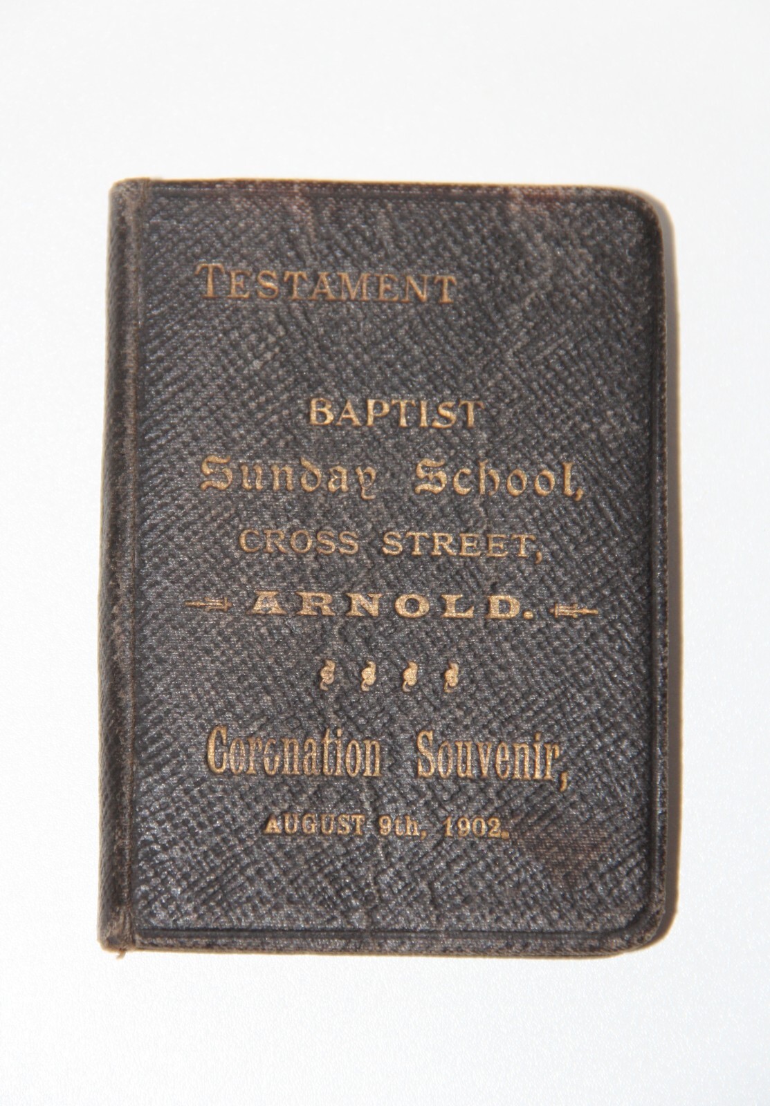 Arnold Nottingham Cross Street Baptist Church 1902 Coronation King Edward 7th