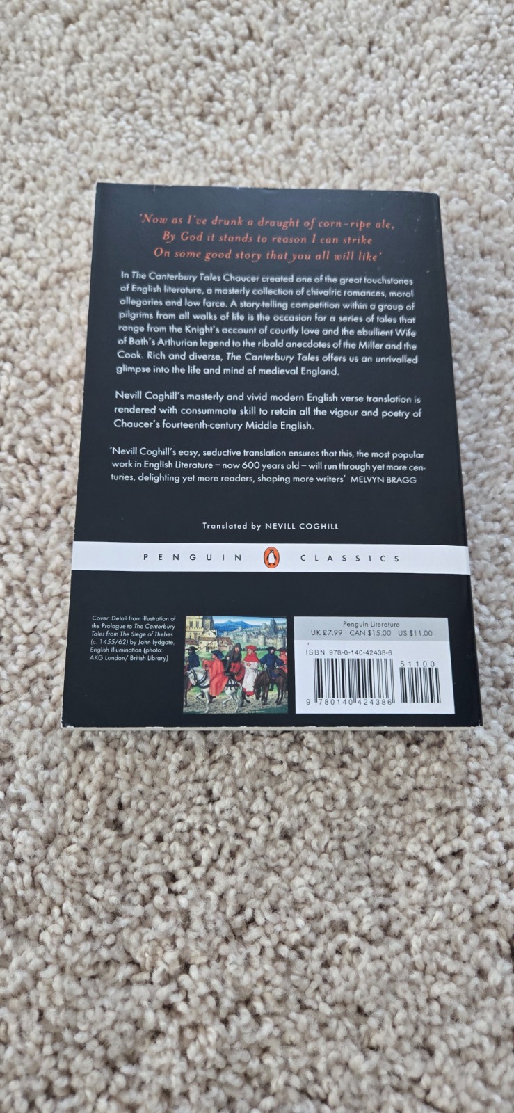 Canterbury Tales by Geoffrey Chaucer (2003, Uk-B Format Paperback)