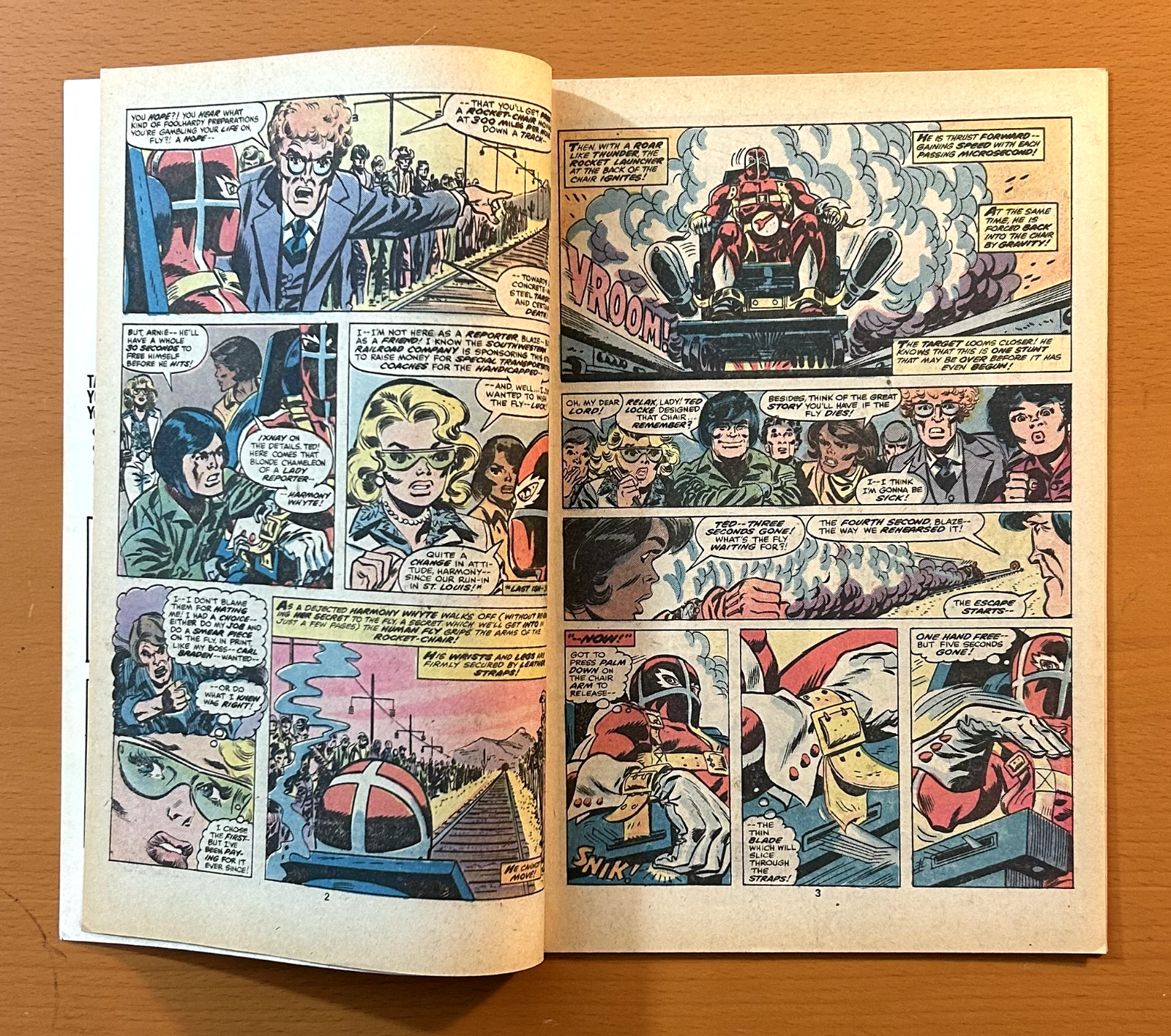 Human Fly #1, 2, 3, 4, 6, 7, 8, 9 & 12 (Marvel 1977) 9 x Bronze Age comics.