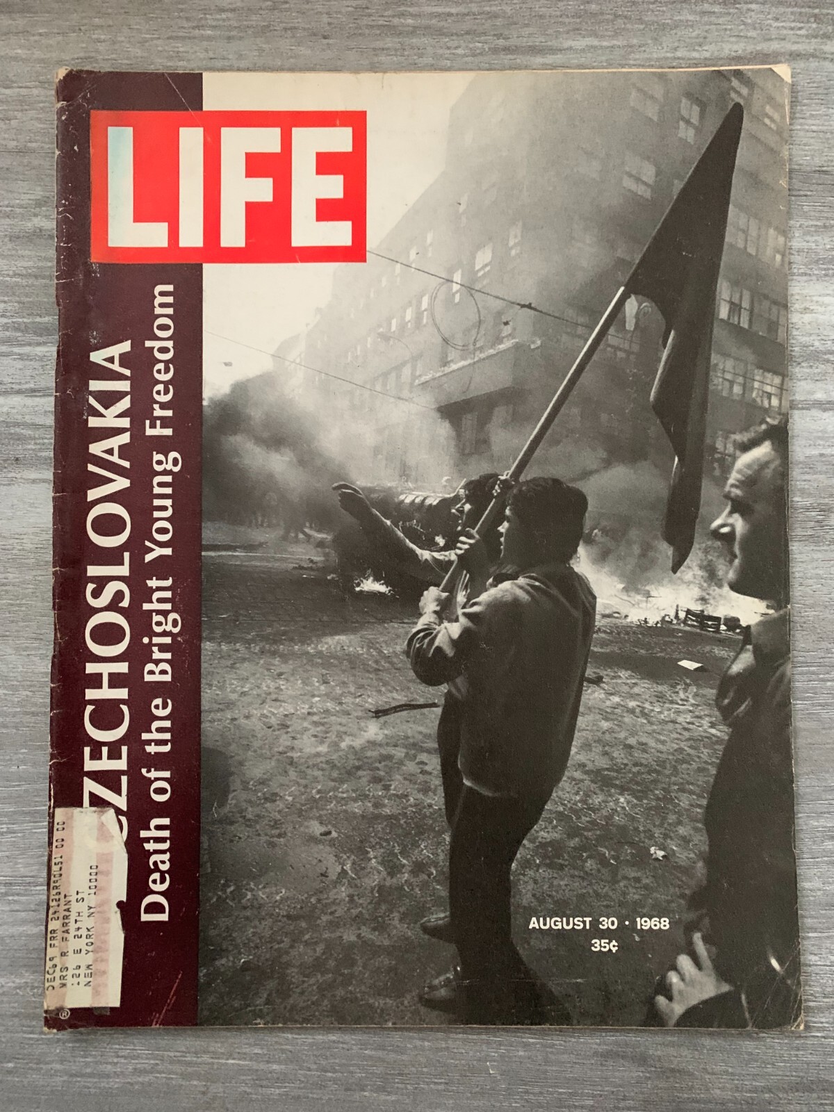 1968 Aug 30 LIFE Magazine G/VG 3.0 Czechoslovakia Death of Bright Young Freedom