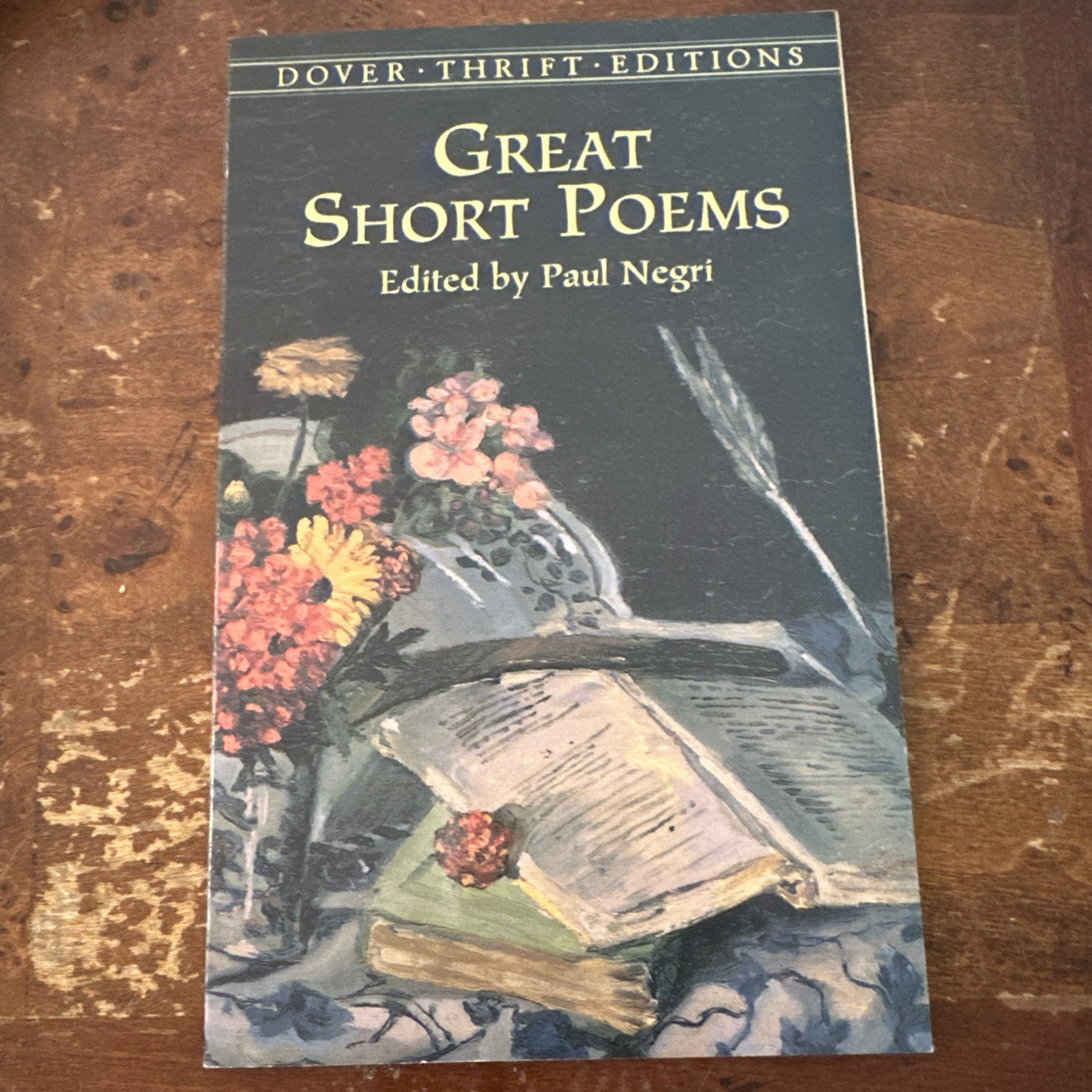 Dover Thrift Editions: Great Short Poems by Paul Negri Brand New Ships Fast