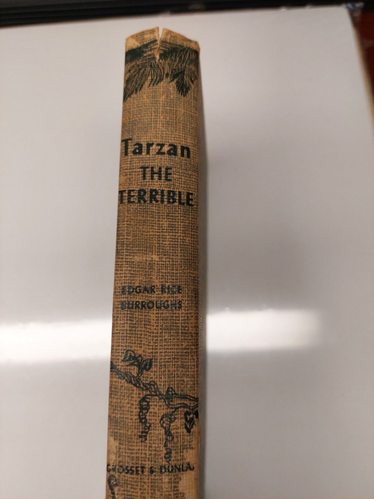 Lot of 10 Vintage Tarzan Books Edgar Rice Burroughs 1915-50s Old Hard Cover