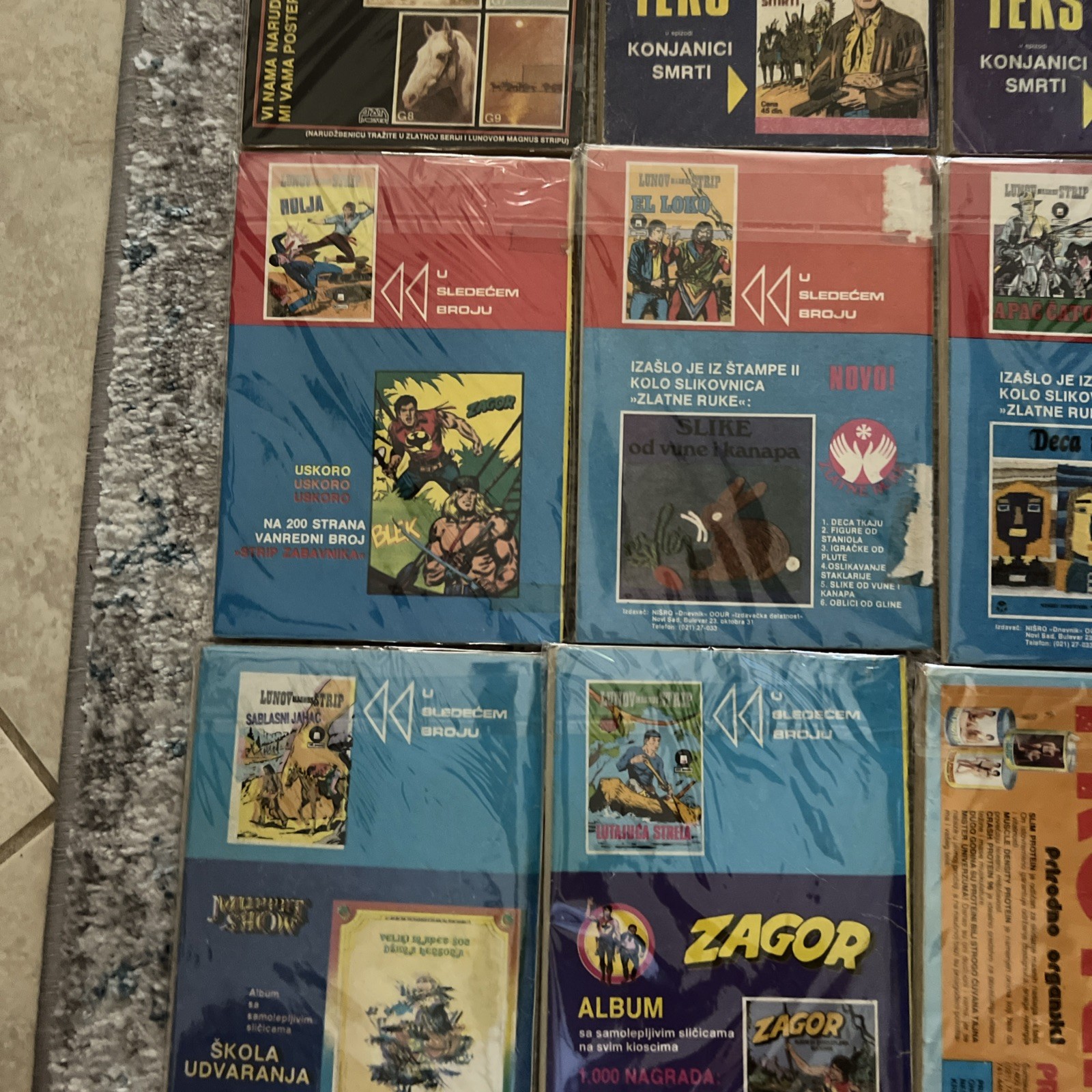 MISTER NO LUNOV MAGNUS STRIP LOT 10 KOMADA