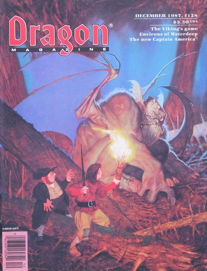 Dragon Magazine Dungeons & Dragons D&D TSR/WotC/Paizo