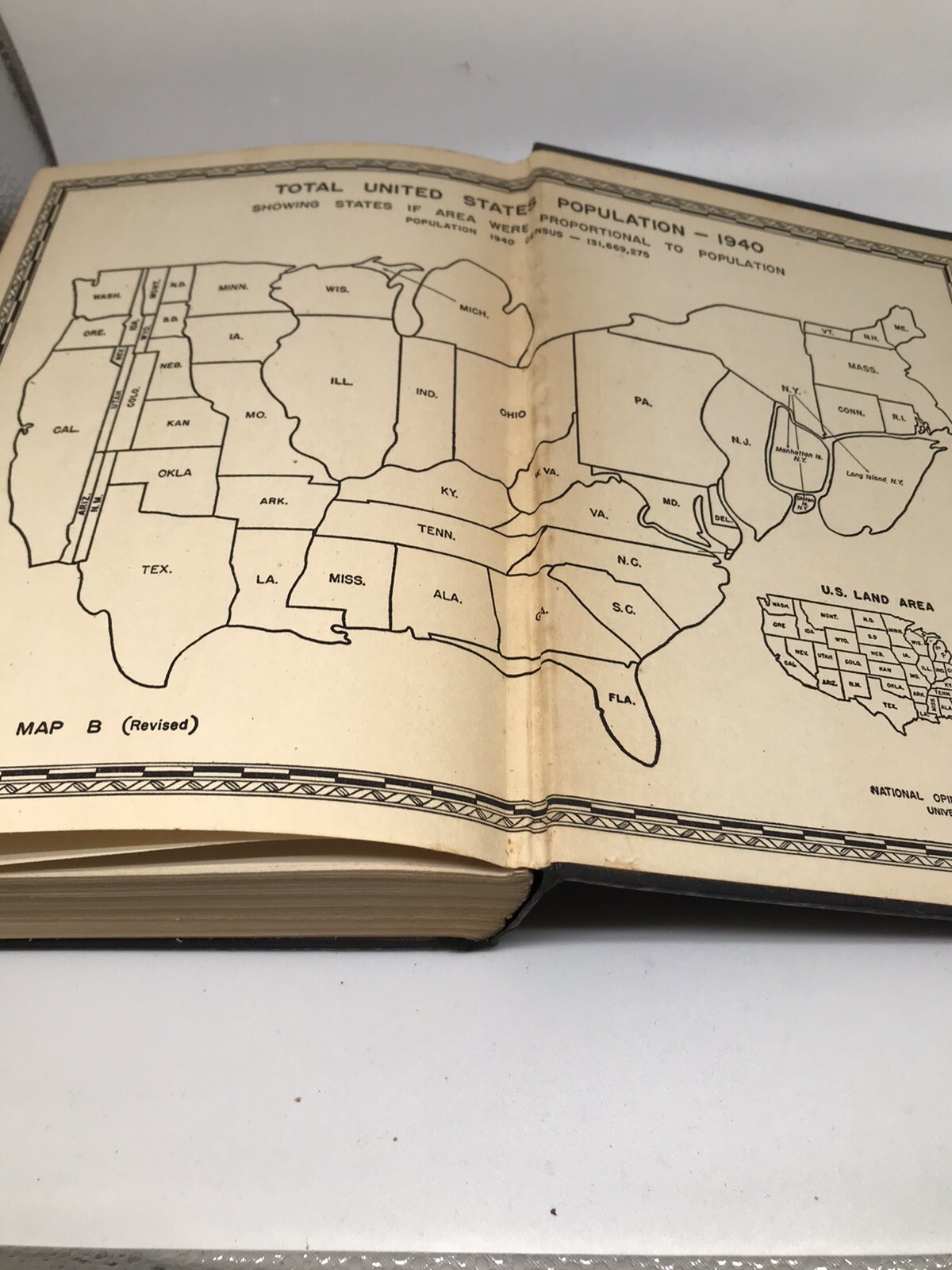 Inside USA History Hardcover Book John Gunther Harper Brothers 1947 1st Edition