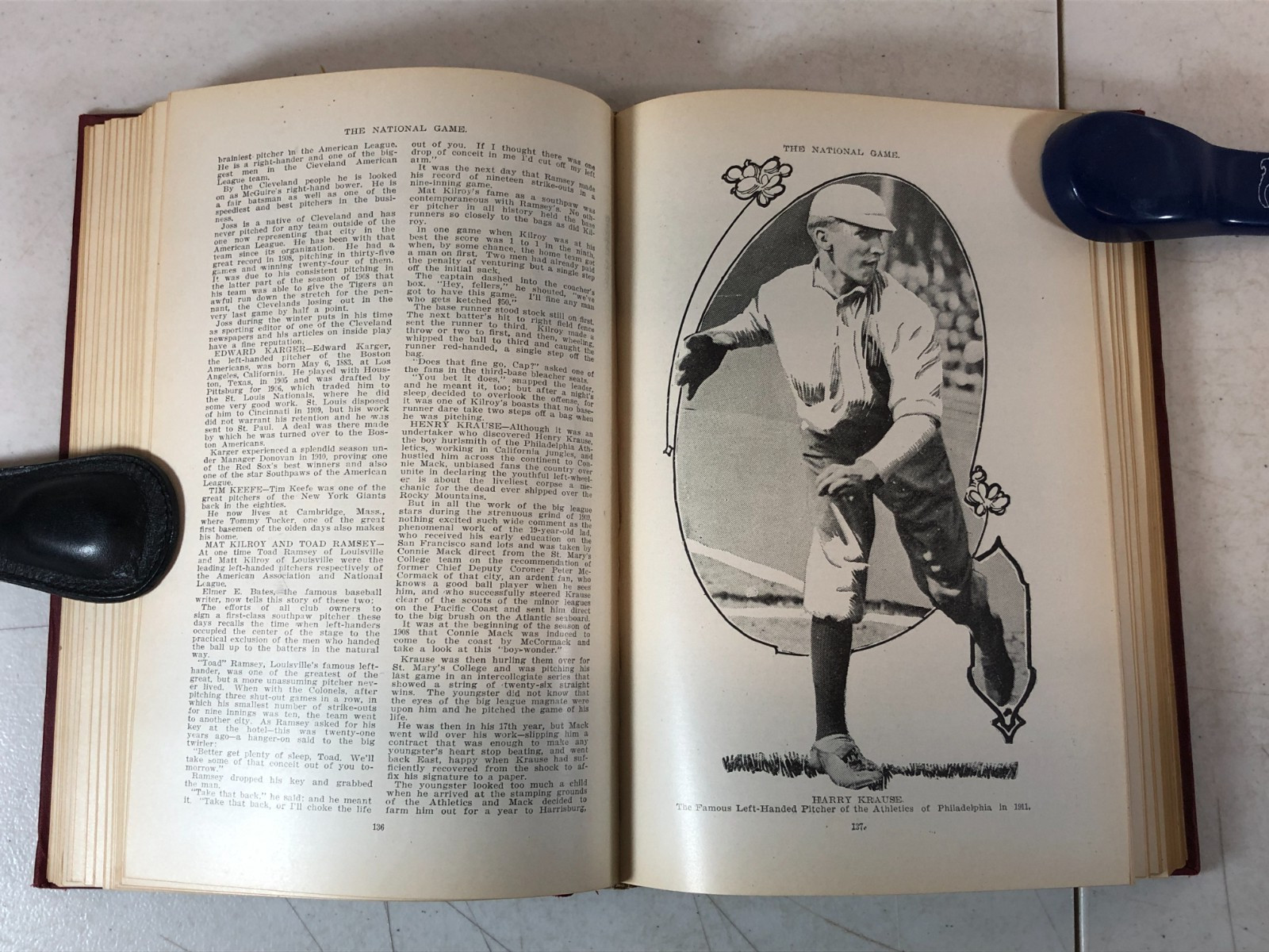 The National Game by Alfred Spink, 1910, E-57