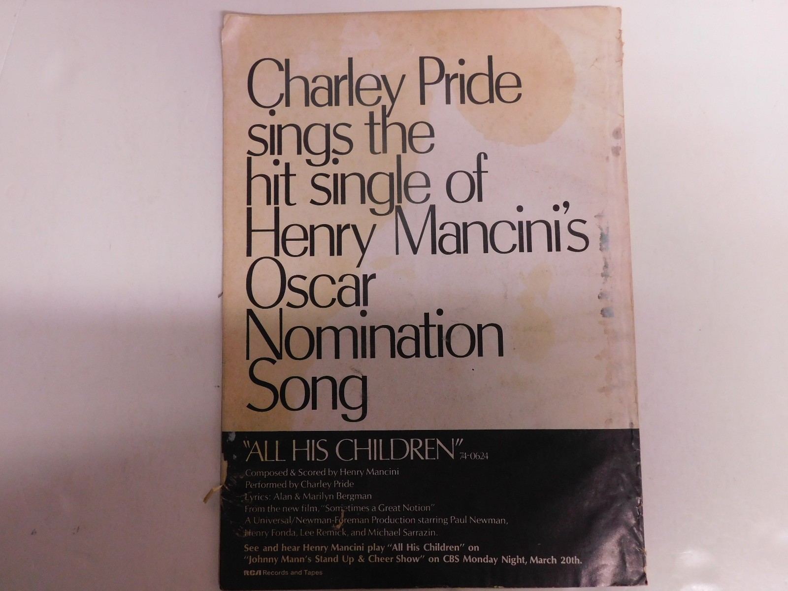 Cash Box Magazine 58 Pages Complete March 25 1972