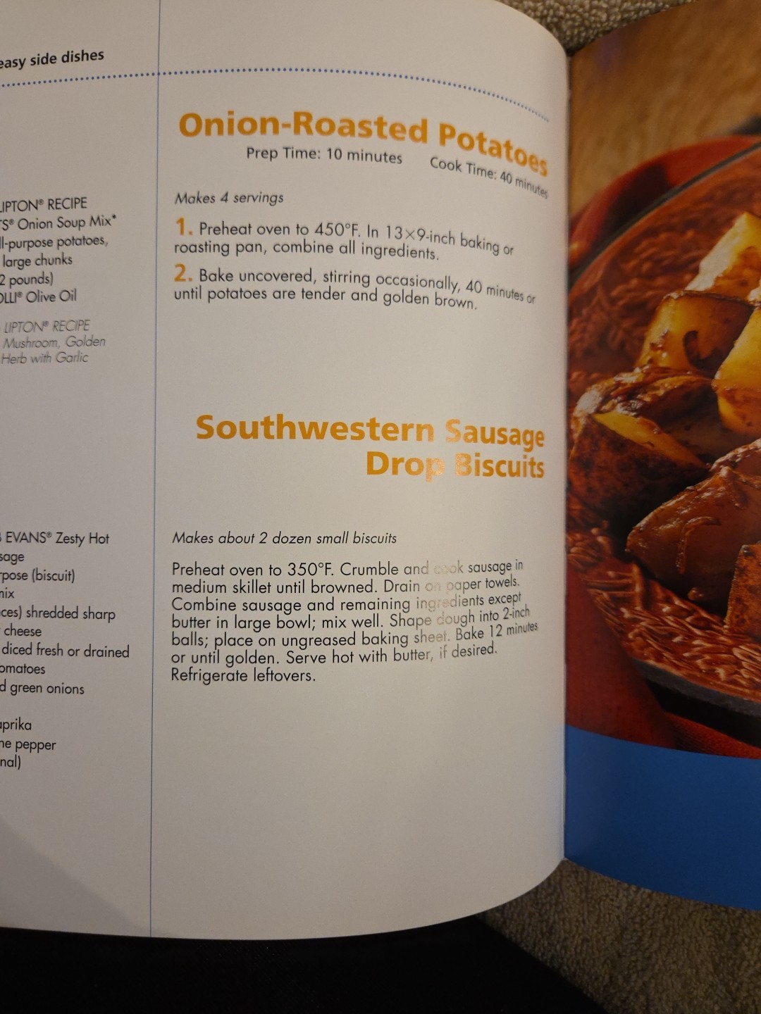Best-Loved Quick Fixes from Mixes Hardcover PIl published 2007, 256 pages