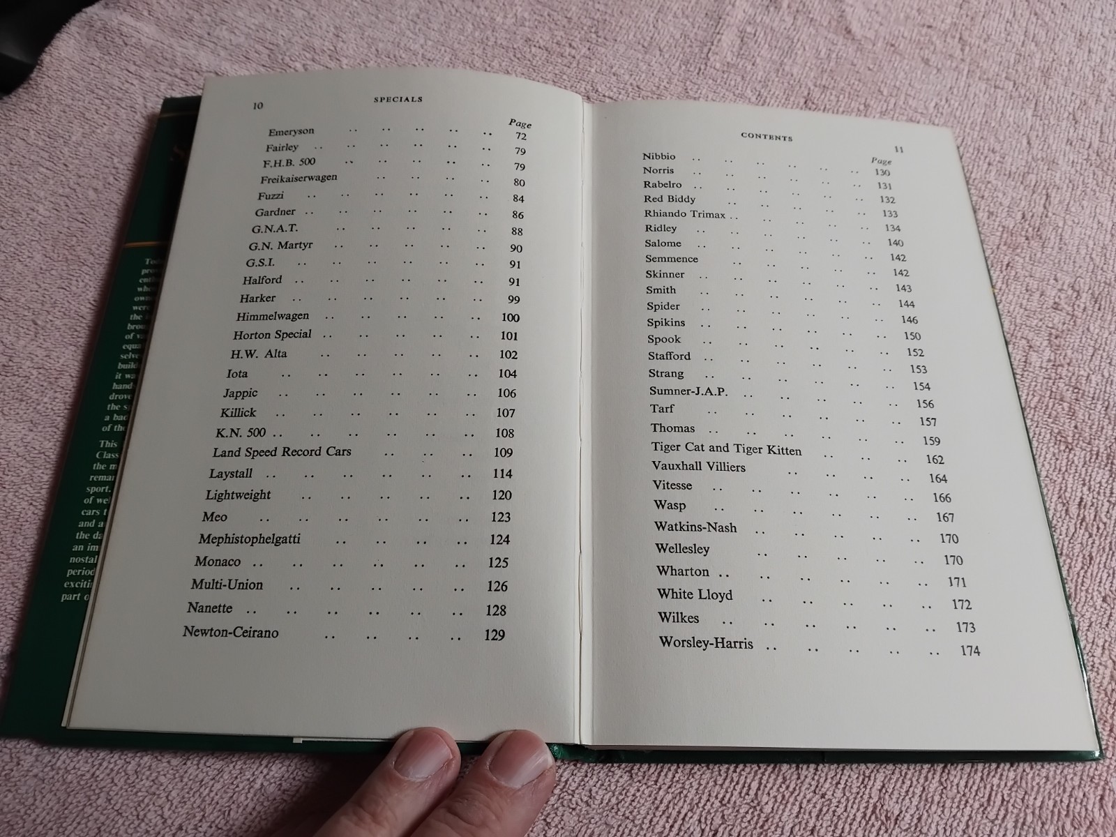 Specials by John Bolster Hardcover 1971 Revised Edition FREE POST 30s Racing Car