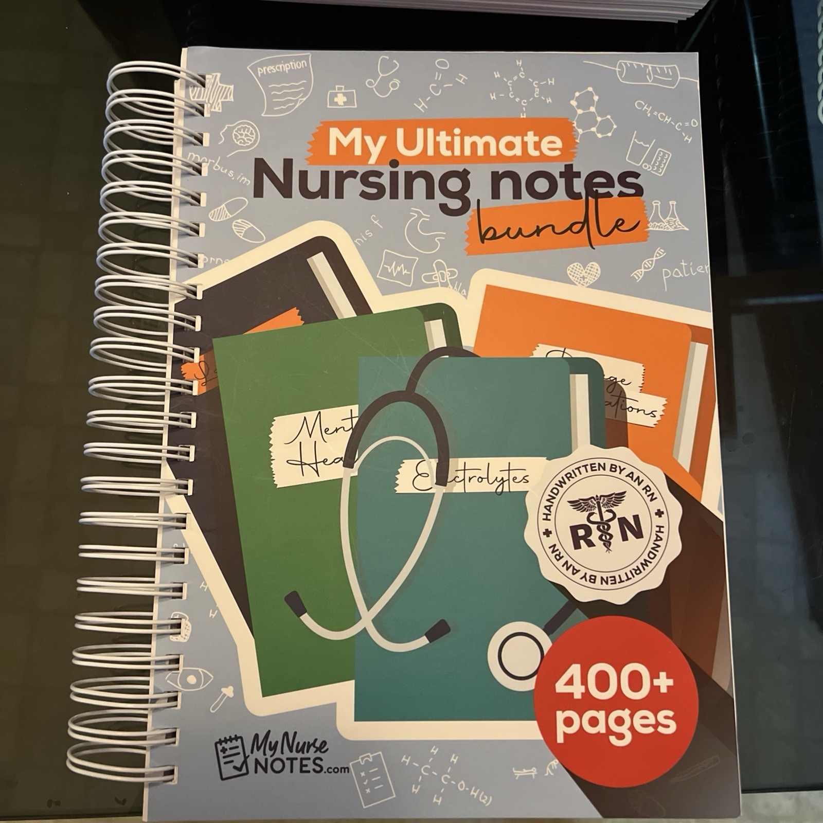 🔥New Nursing Success Bundle 400+ Page Handwritten Notes Designed to Ace Nursing
