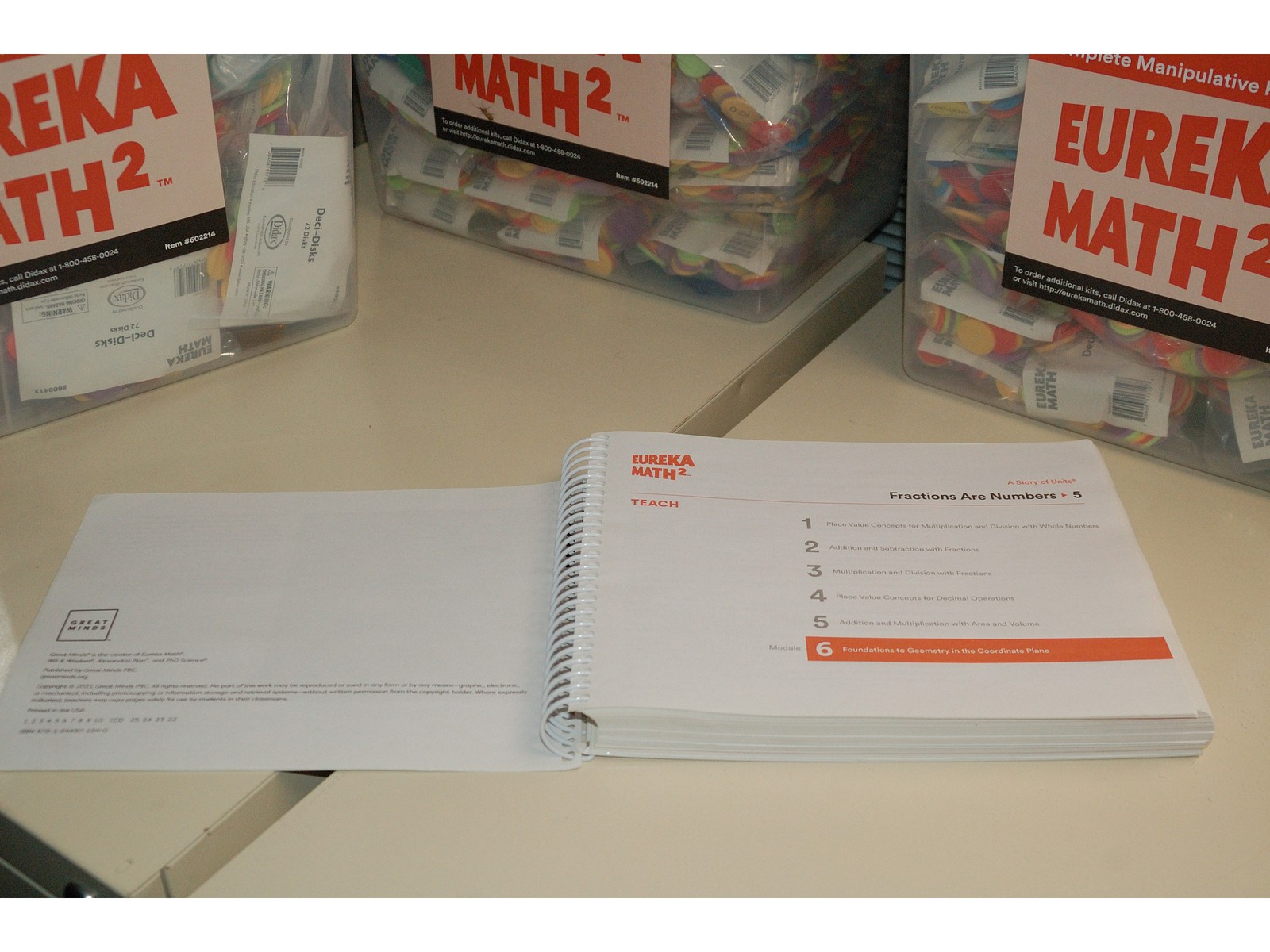 Eureka Math² Squared Grade 5 Module 6 Teacher Book – Weight: 40 oz.