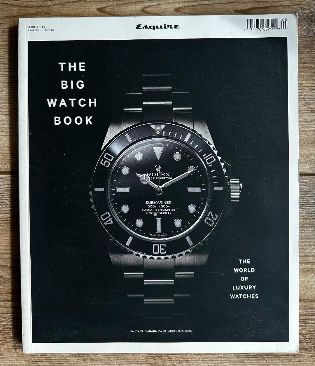 The BIG WATCH Book Esquire Issue Special Edition Issue 06 LUXURY WATCHES WORLD