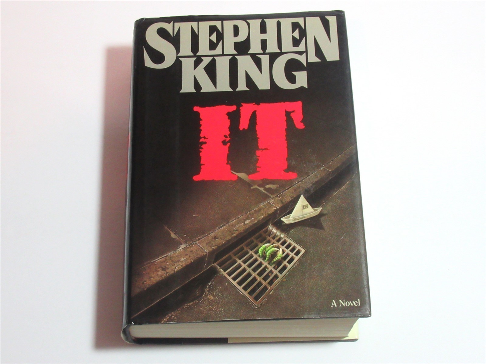 Vtg 1986 First Edition HC DJ Hardcover Book IT By Stephen King