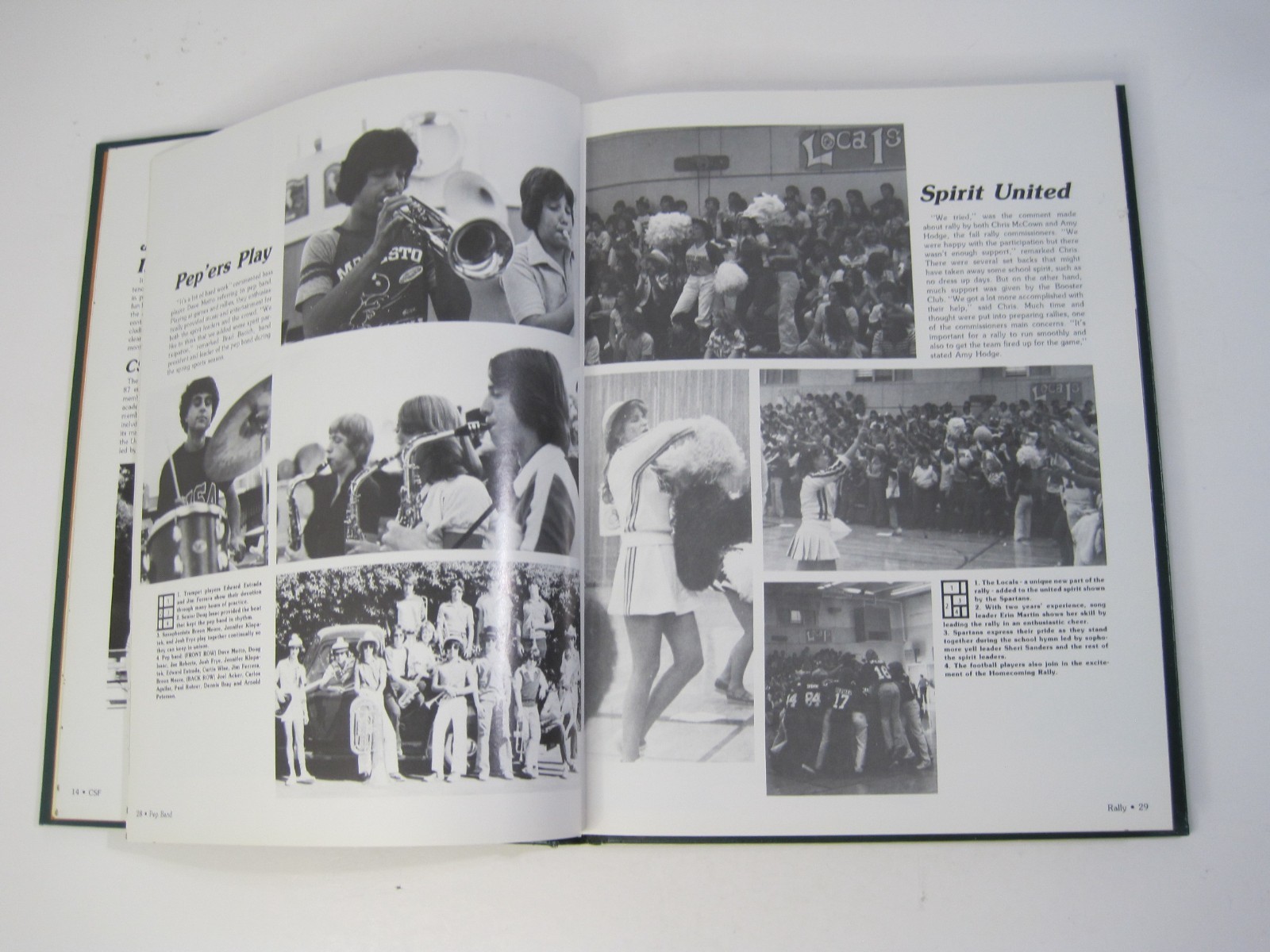 1981 Grace Davis High School Yearbook – Olympian – Modesto, California Hardcover