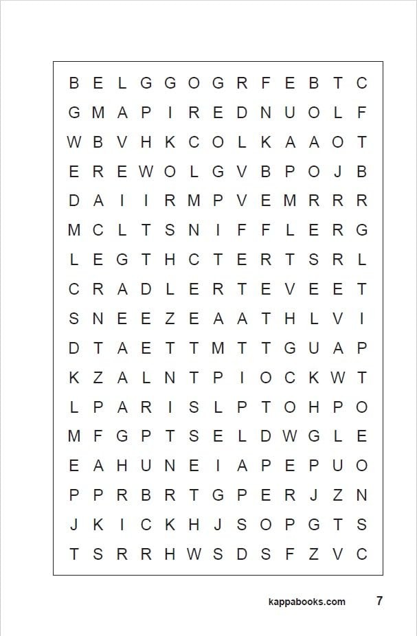 Top Notch Large Print Word-Finds Word Search Puzzle Book
