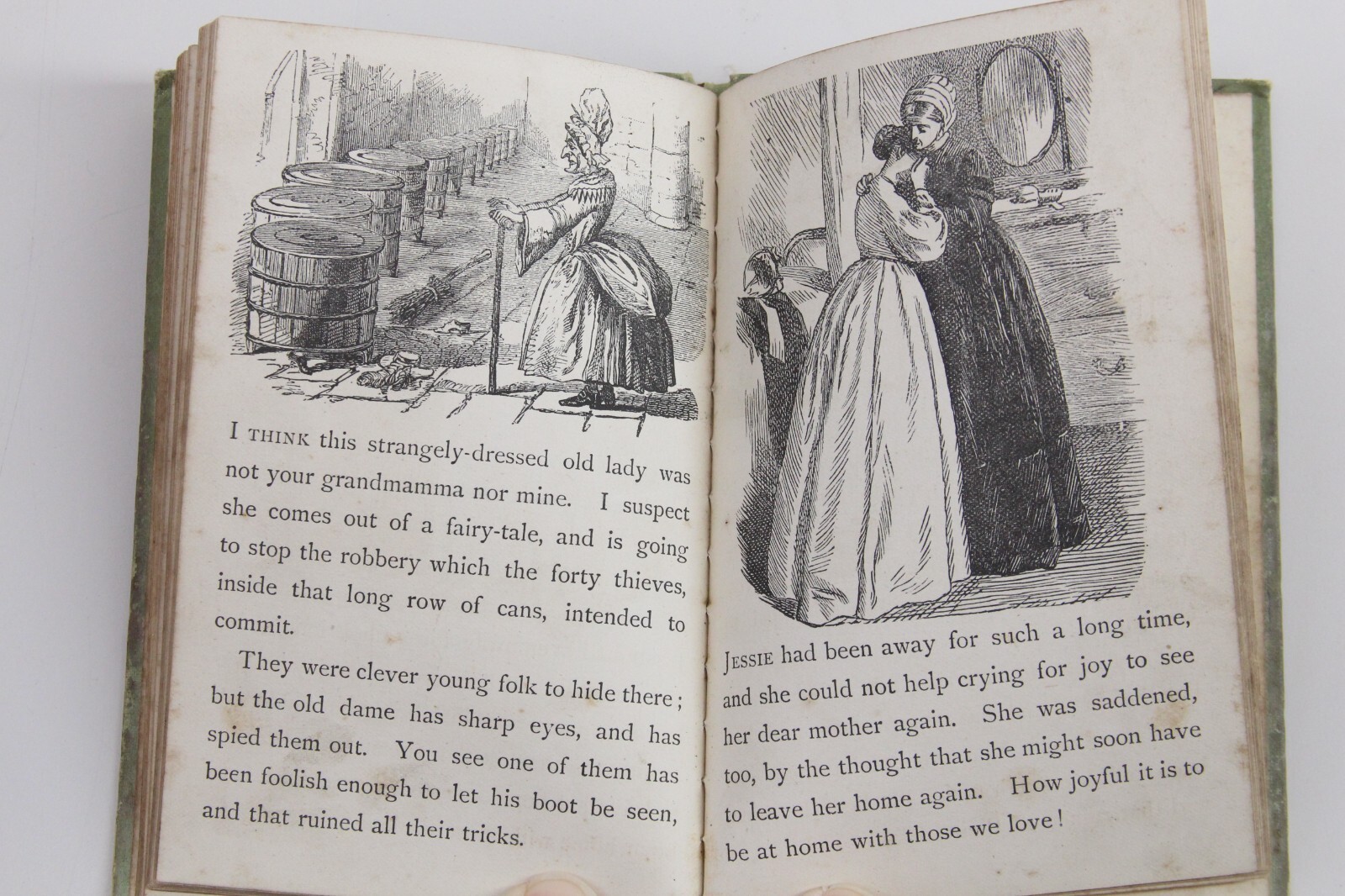 Bright Pictures For Roguish Eyes With Pretty Stories 1885 HC 6″ x 4″ x .25″