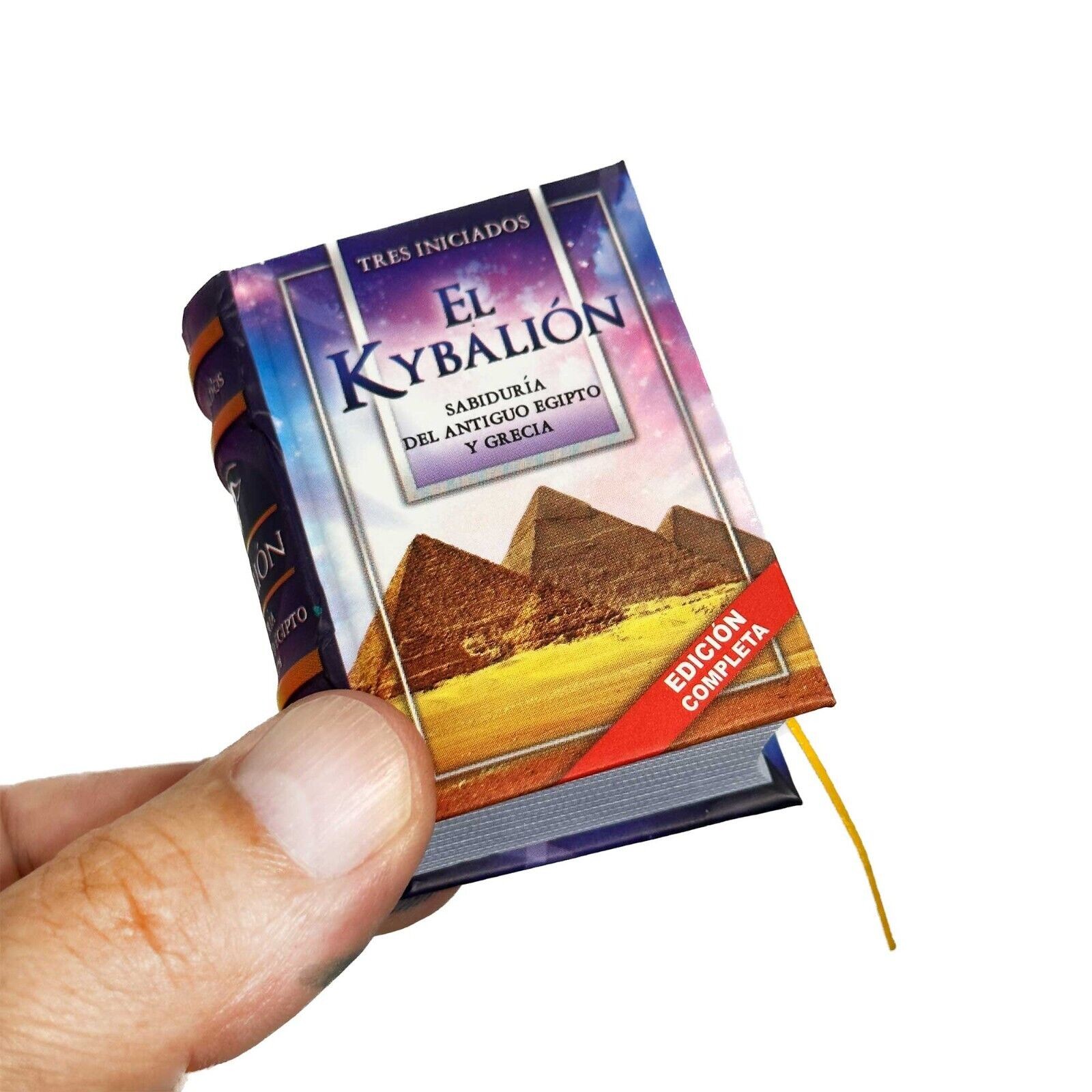 El Kybalion, sabiduria antigua Grecia y Egipto mini book 2.65″ high 432 pages HC