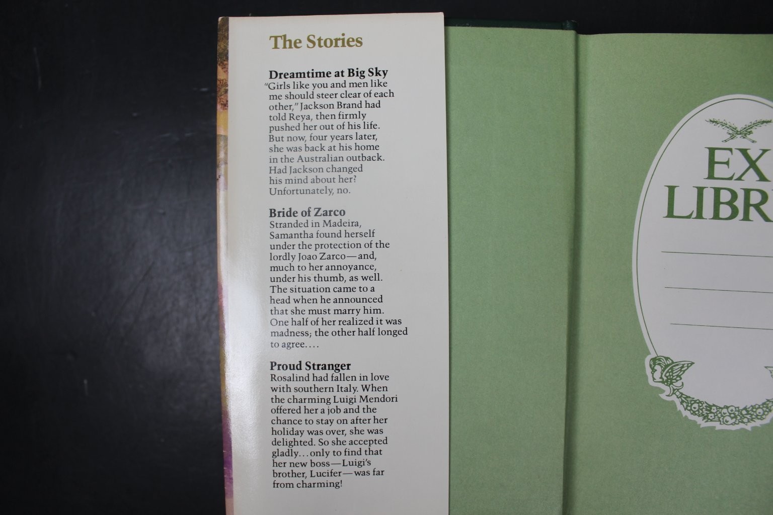 Romance Treasury Dorothy Cork Margaret Rome Rebecca Stratton 1981 Harlequin ~VG