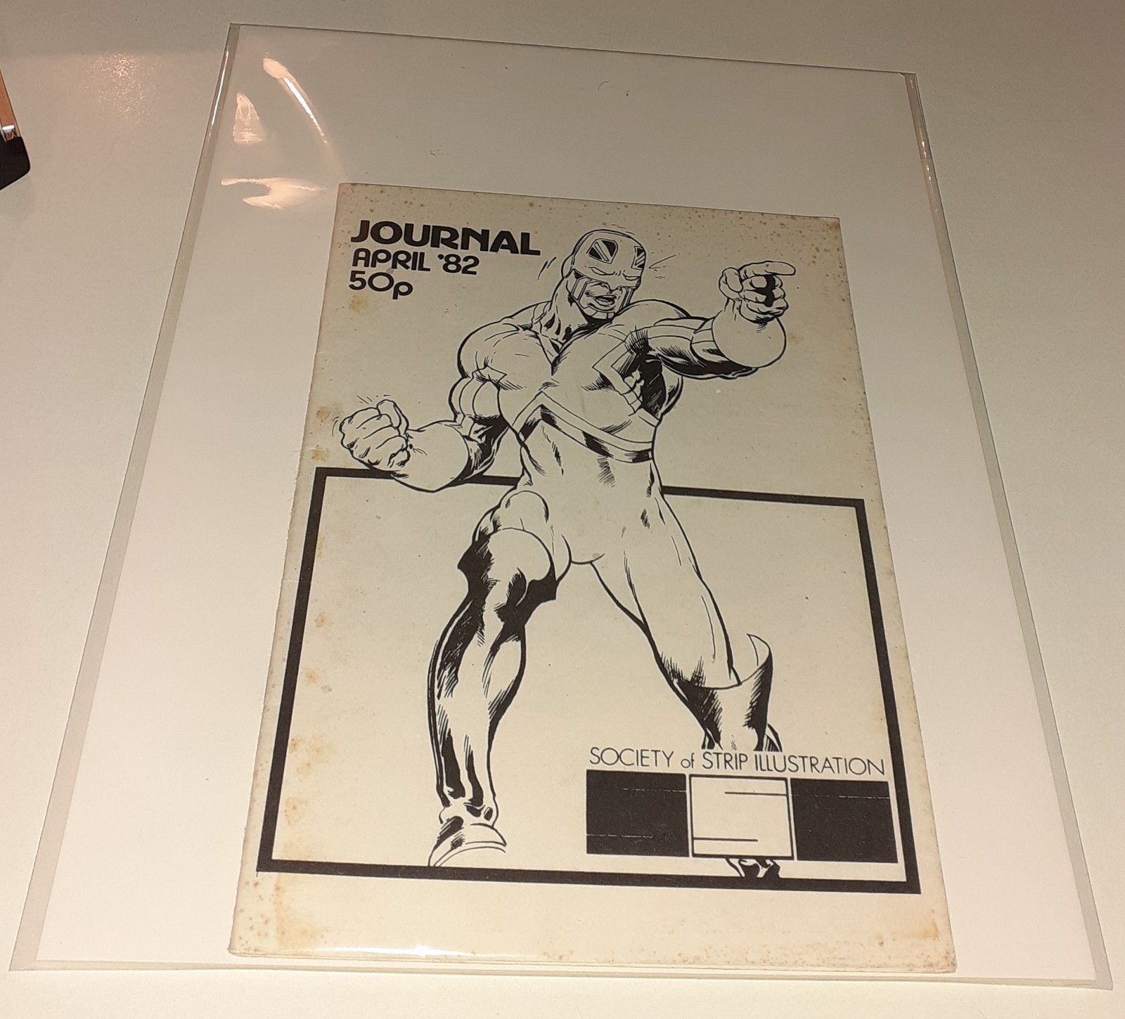 SSI JOURNAL 45 fanzine UK 1982 ALAN MOORE “DIE POOR!” Captain Britain Miracleman
