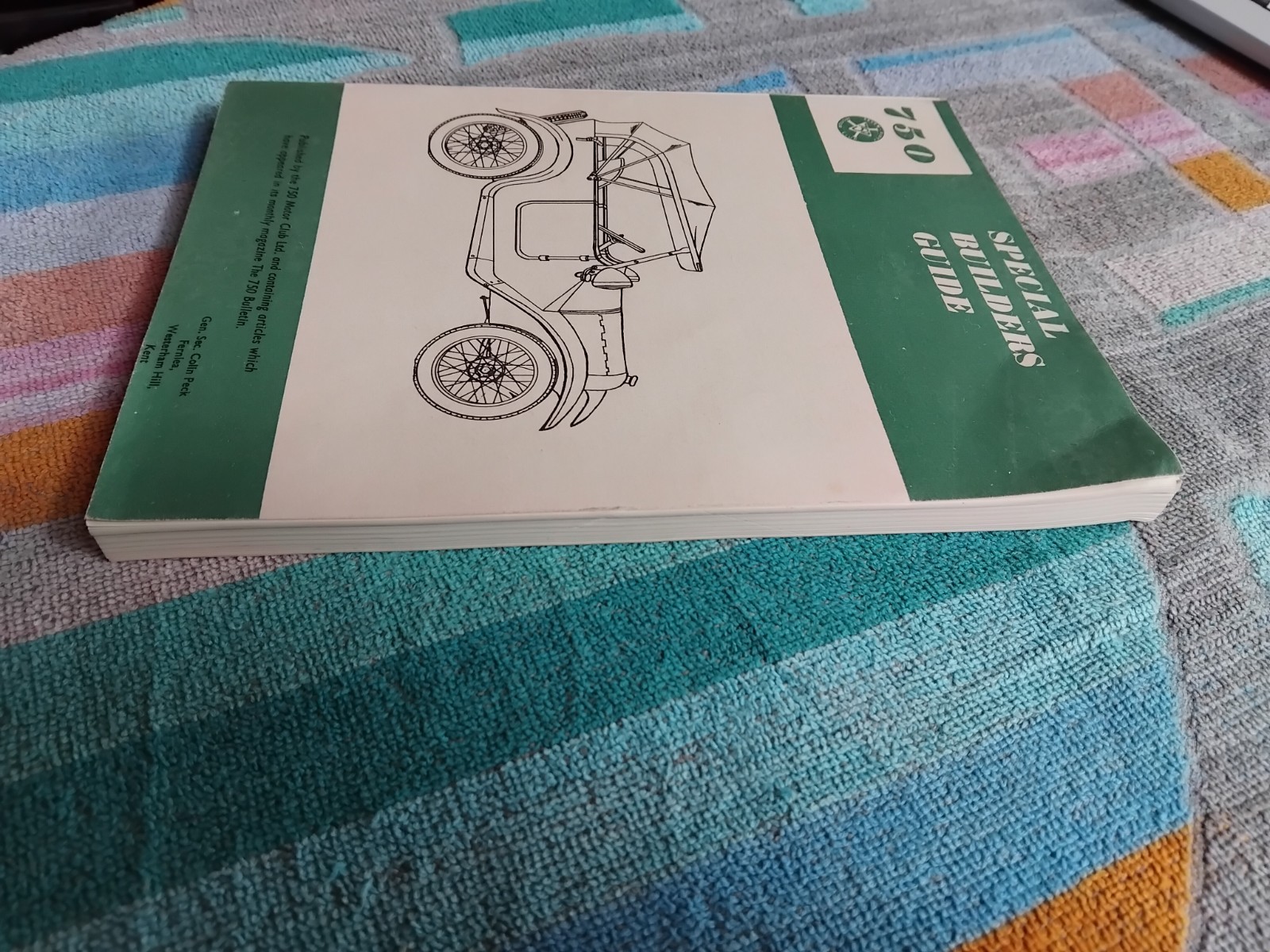 Special Builders Guide 750 Motor Club VGC Trials Race Austin Seven Ford 10 1172