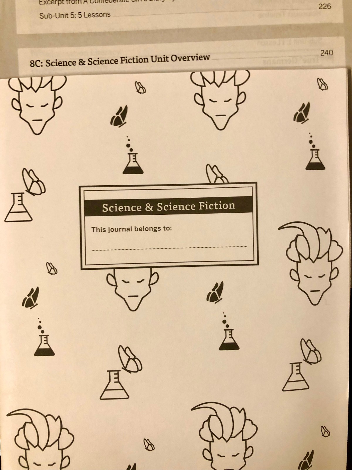 Amplify ELA Grade 8 Student Edition Textbook complete set