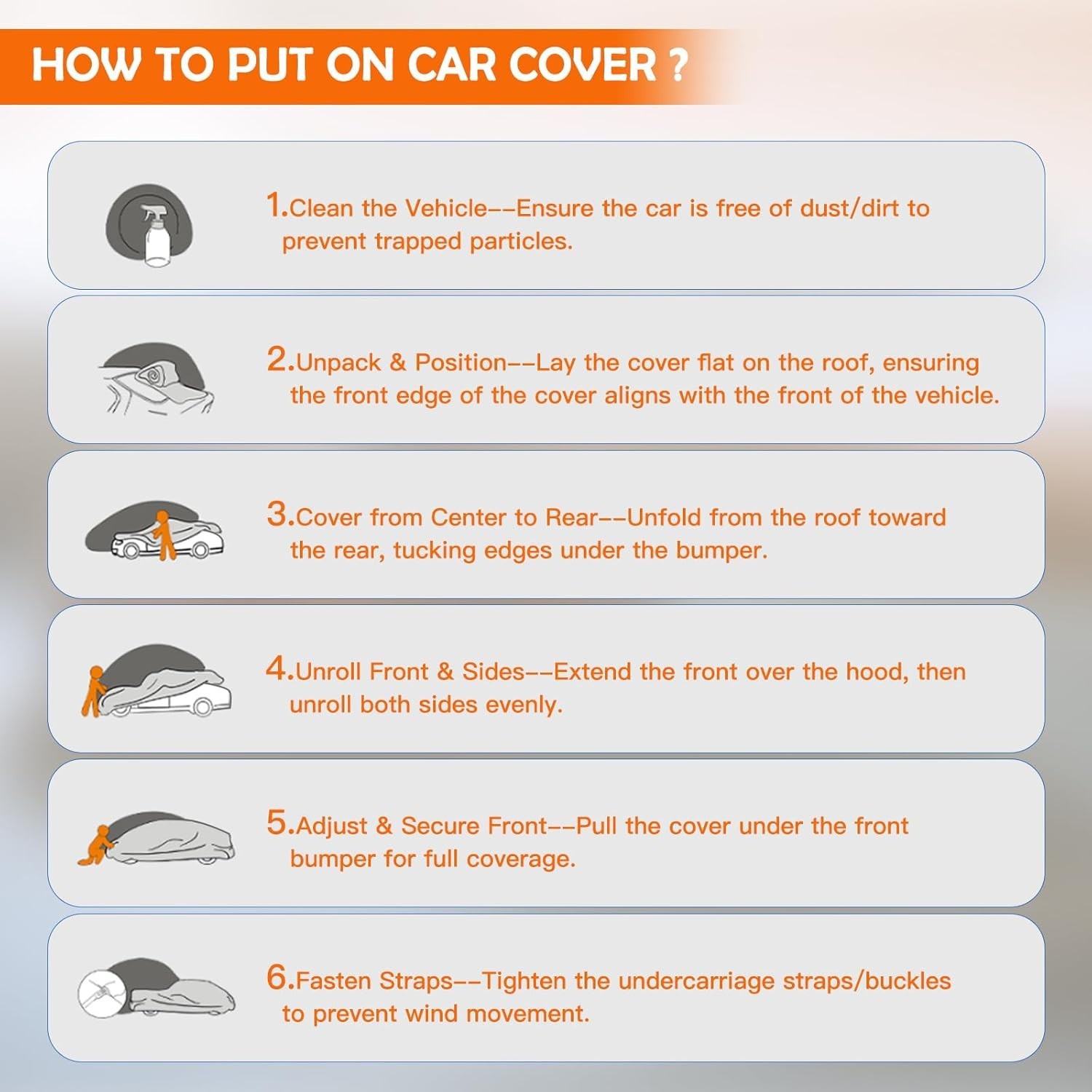 Car Cover for Tesla Model Y 2020-2026, Multi-Layer Automobiles Covers Waterproof