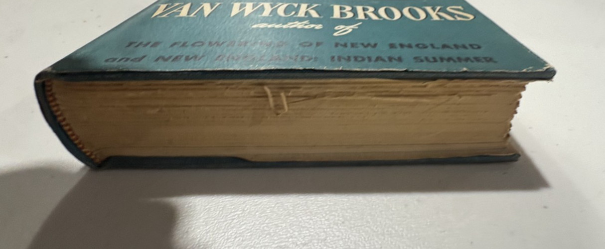 Van Wyck Brooks OPINIONS OF OLIVER ALLSTON E. P. Dutton 1941 1st Edition