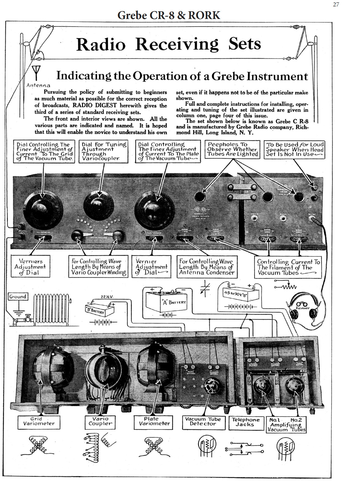 Vintage Radios from the Pages of Radio Digest Illustrated, NEW, from John Terrey