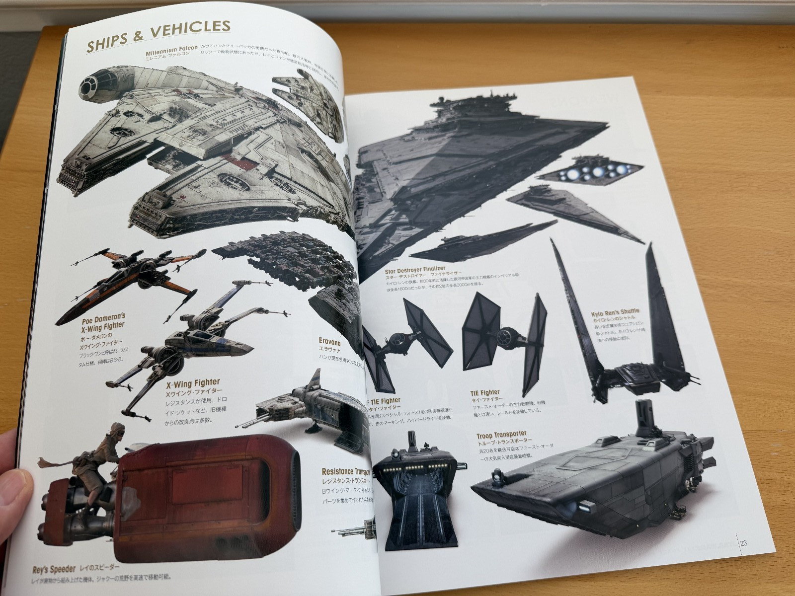 Star Wars Force Awakens Japanese Movie Program Brochure Pamphlet Collectable