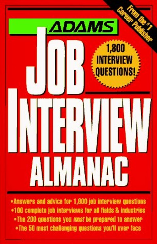 Job Interview Almanac Paperback Adams Media Corporation Staff