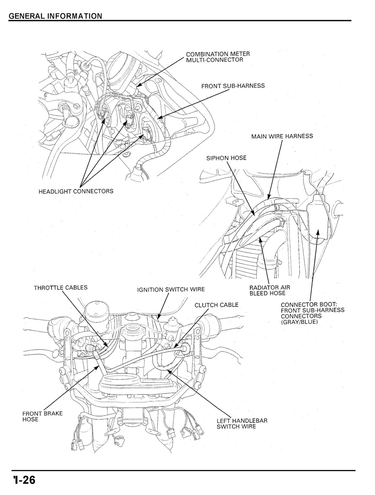 HONDA CBR954RR Service Manual 2002 – BOUND – COVERS – XL FOLDOUT PAGES