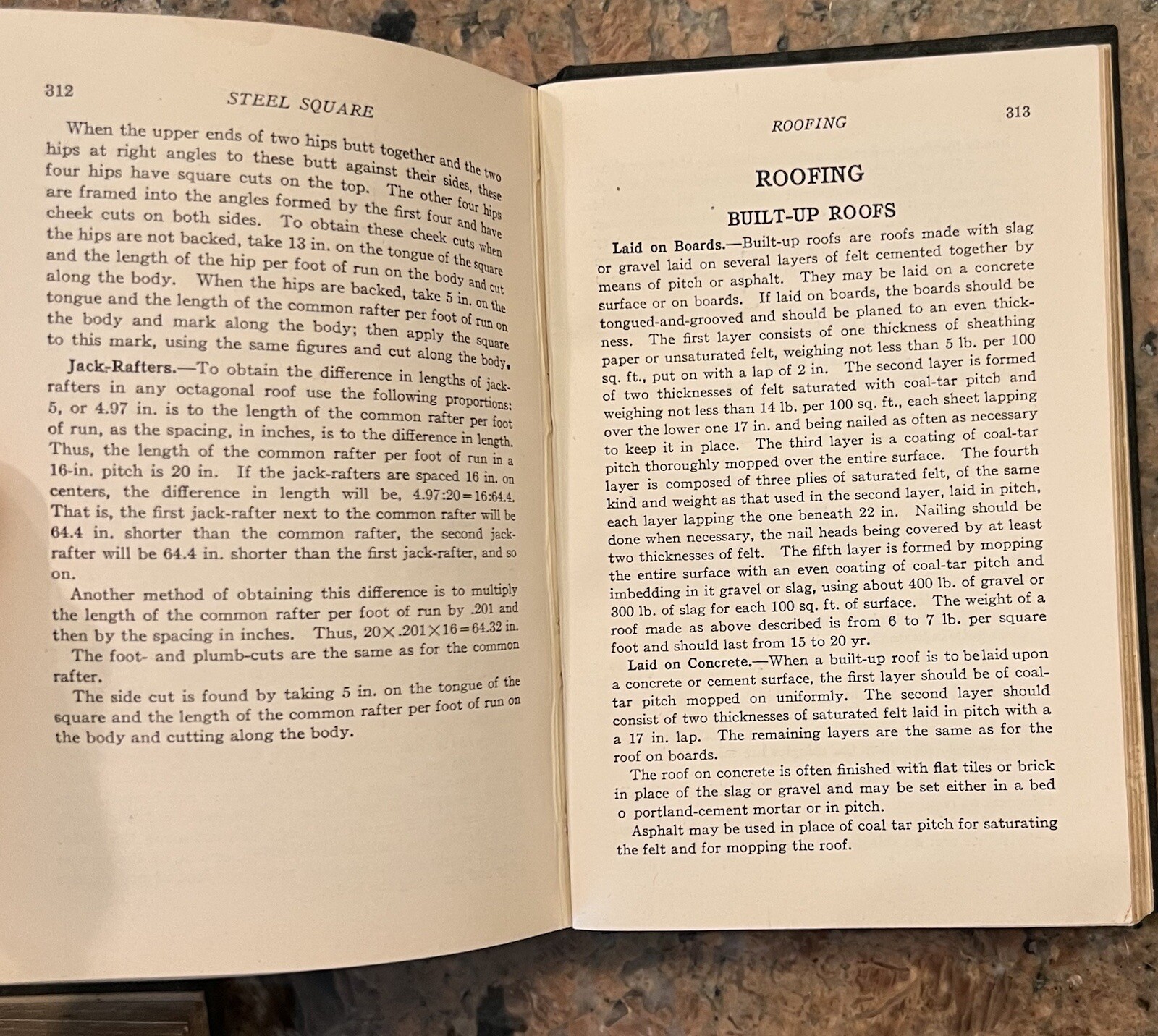 1942 The Building Trades Handbook 366 Pages 5.5“ X 3.75“